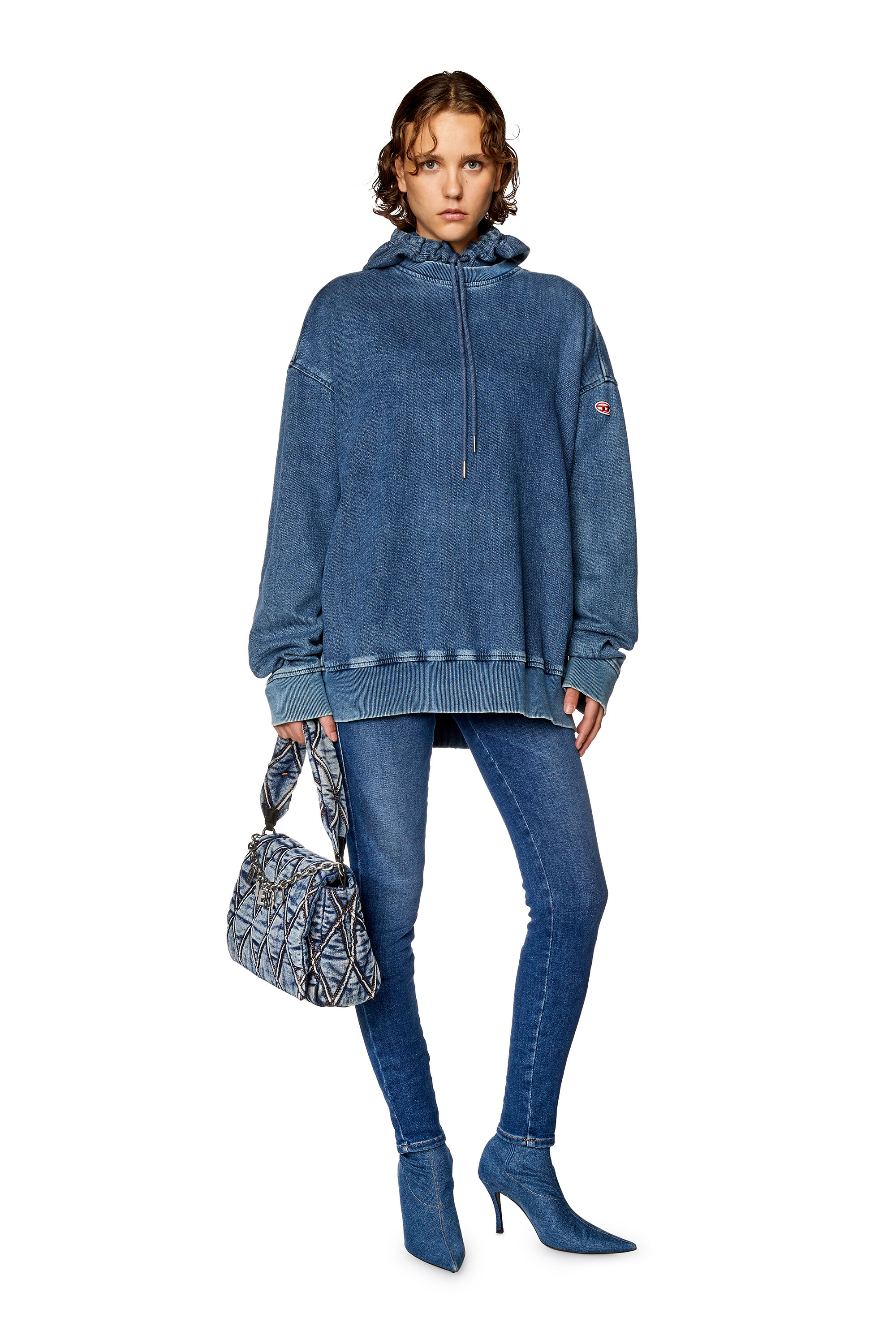 Diesel - Super skinny Jeans 2018 Slandy-Low 09F86, Mittelblau - Image 4