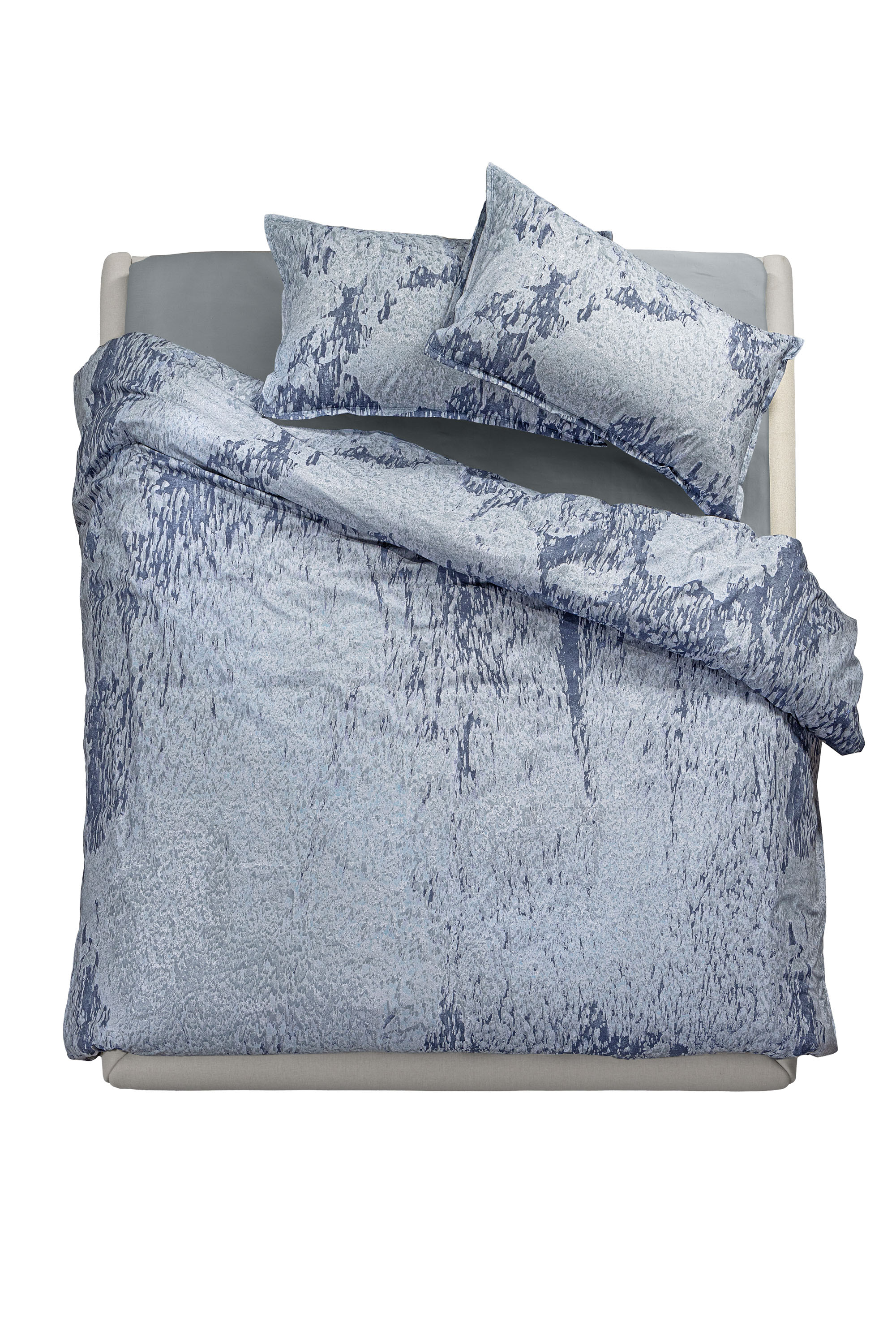 Diesel - 1015008 ACID RAIN - COTTON DUVET COVER B, Unisex Bettbezug aus Baumwolle in Hellblau - 1