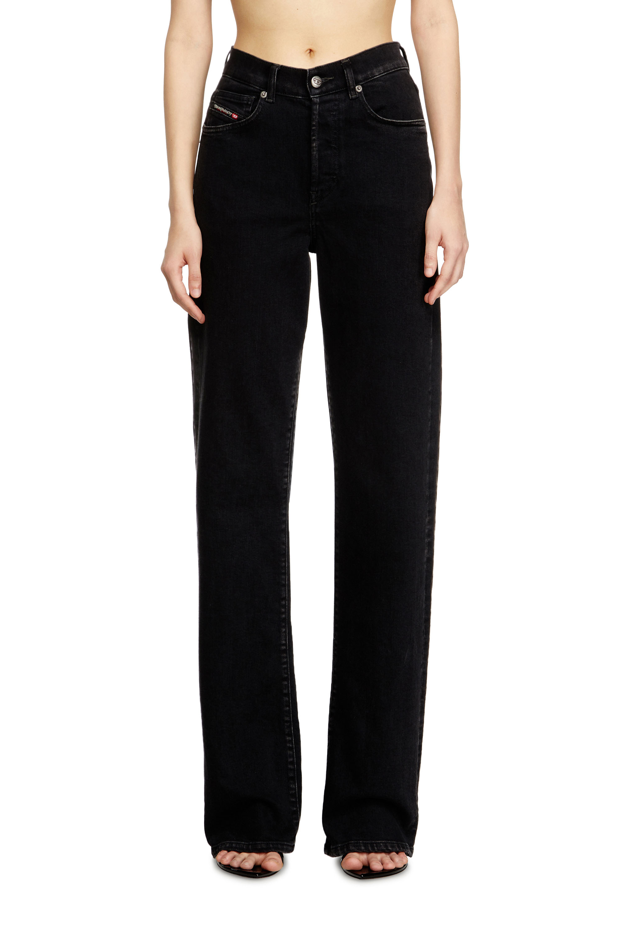 Regular Jeans 1971 D-Sent 09N89, Schwarz/Dunkelgrau Diesel - Damen Regular Jeans 1971 D-Sent 09N89, Schwarz/Dunkelgrau - 2