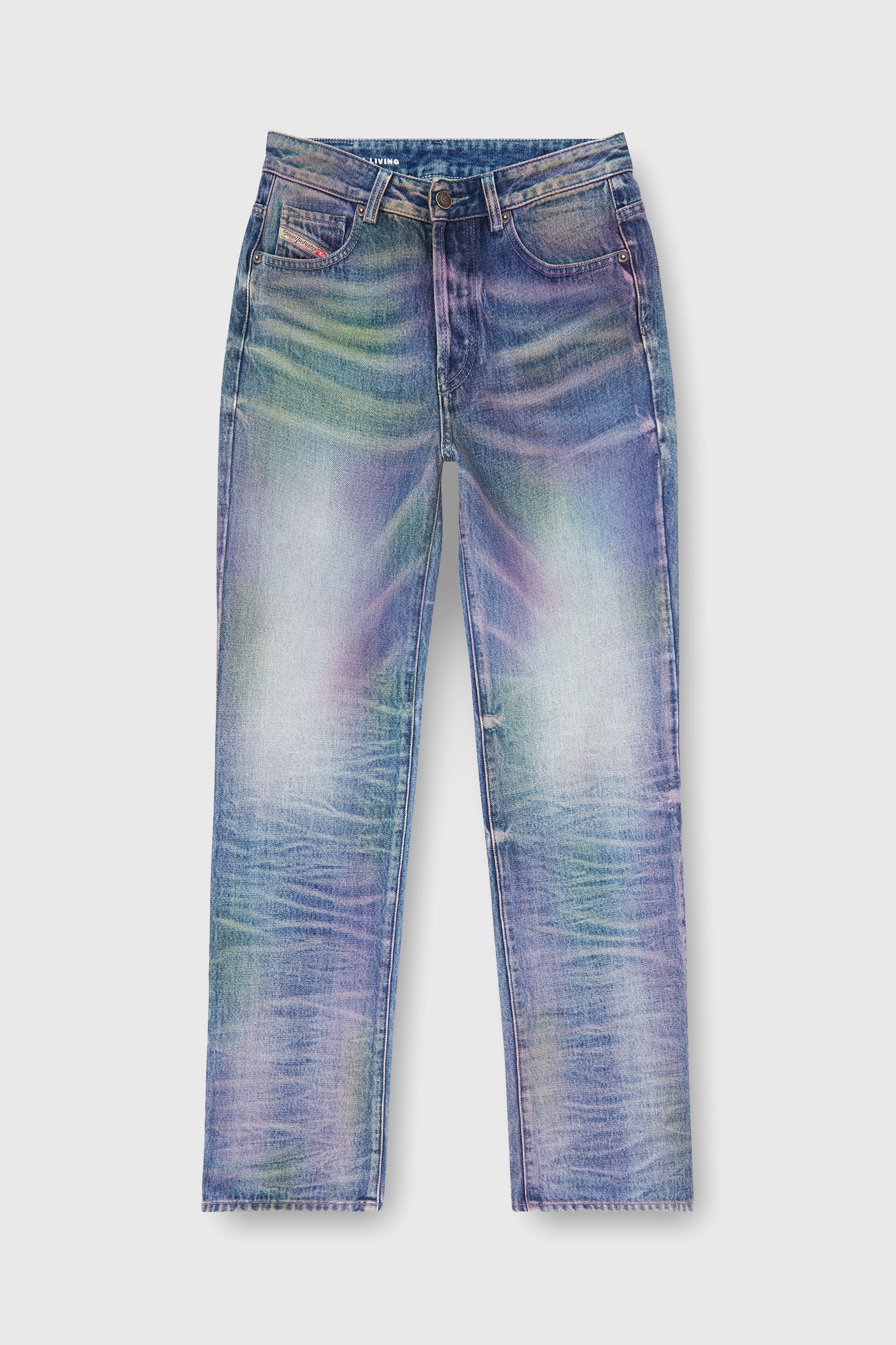 Diesel - Damen Regular Jeans D-Lie 007FW, Bunt/Blau - 2