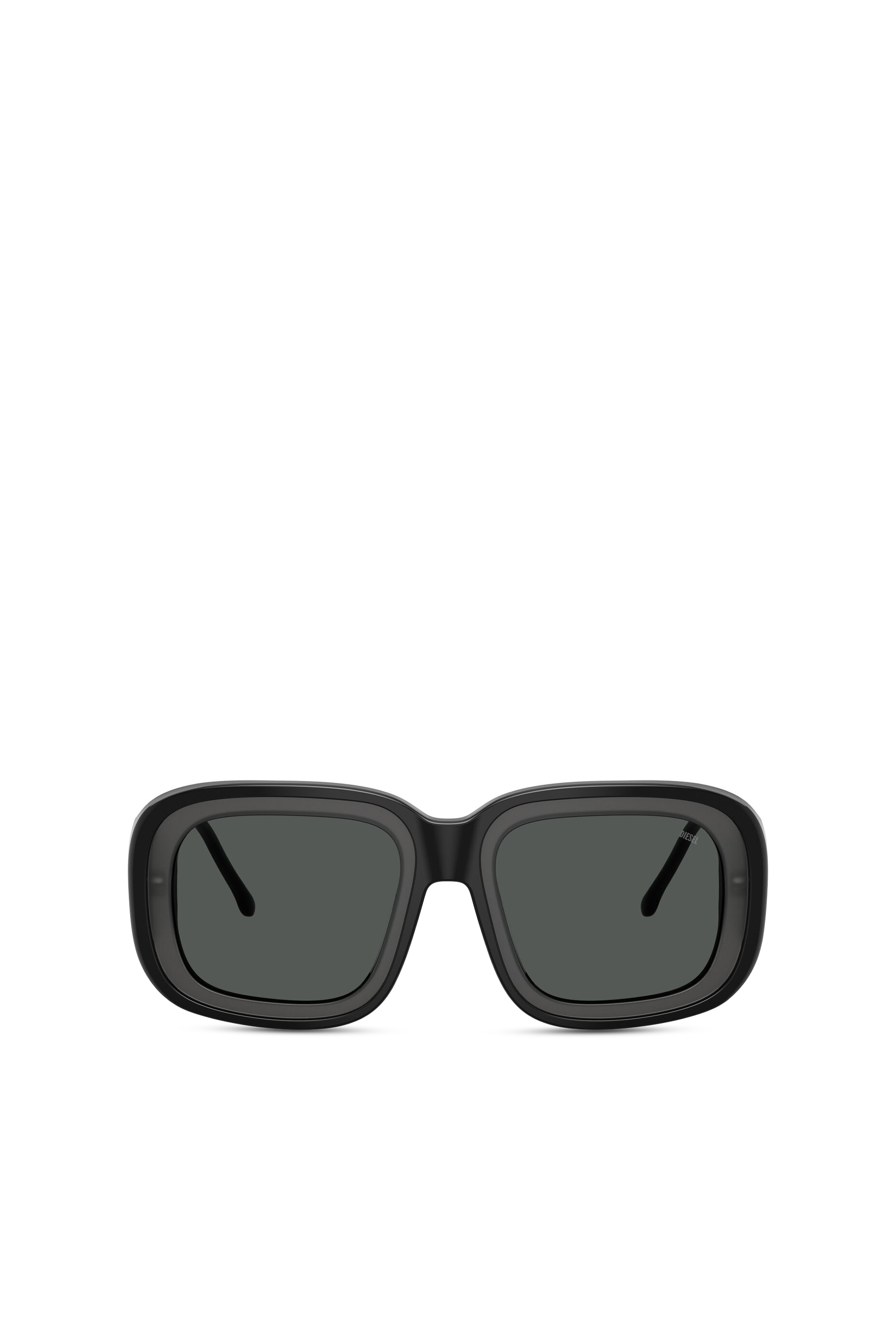 Diesel - 0DL2015U, Unisex's Square sunglasses in Black - 2