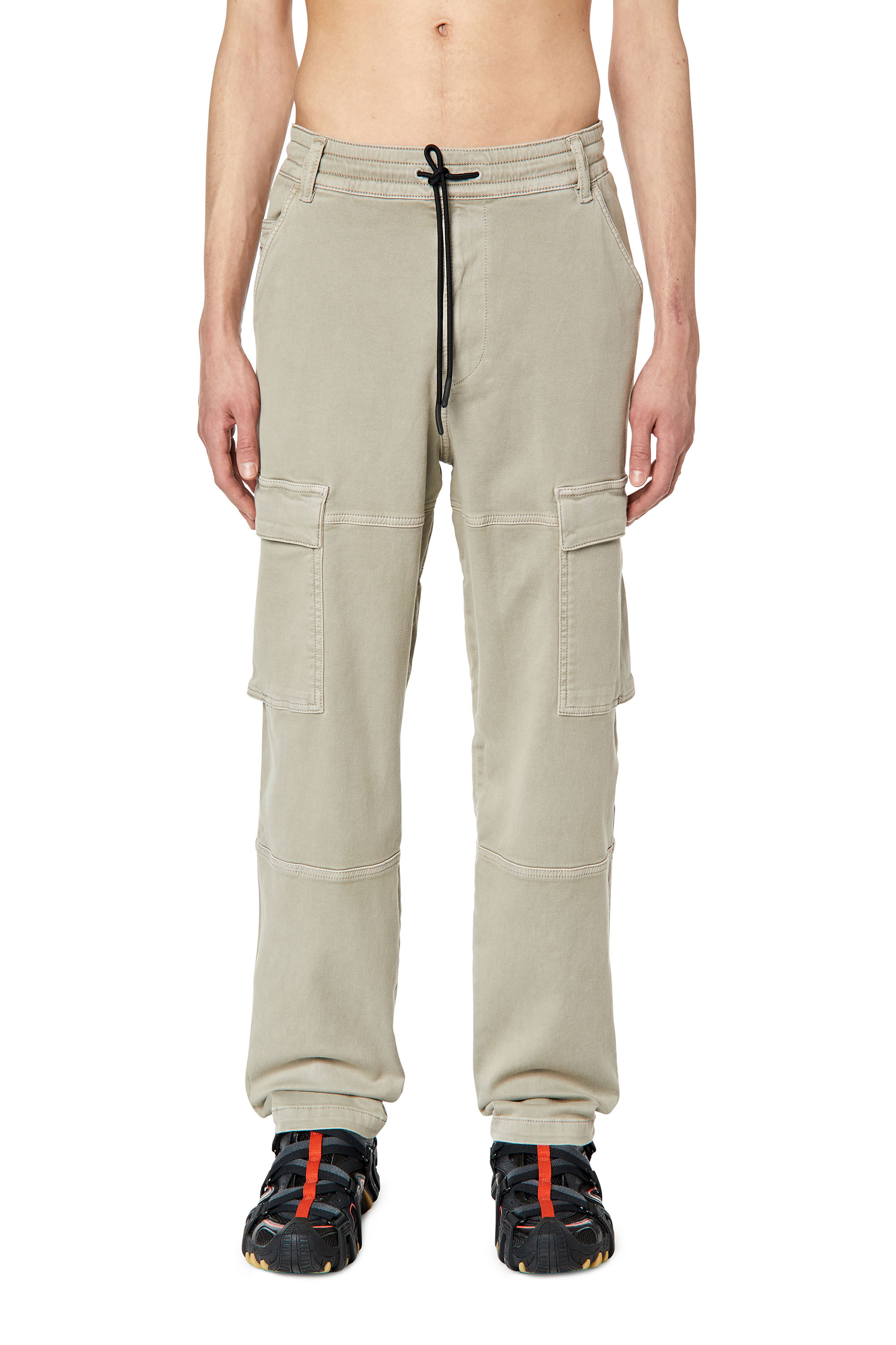 Diesel - Krooley JoggJeans® 068DY Tapered, Beige - Image 1