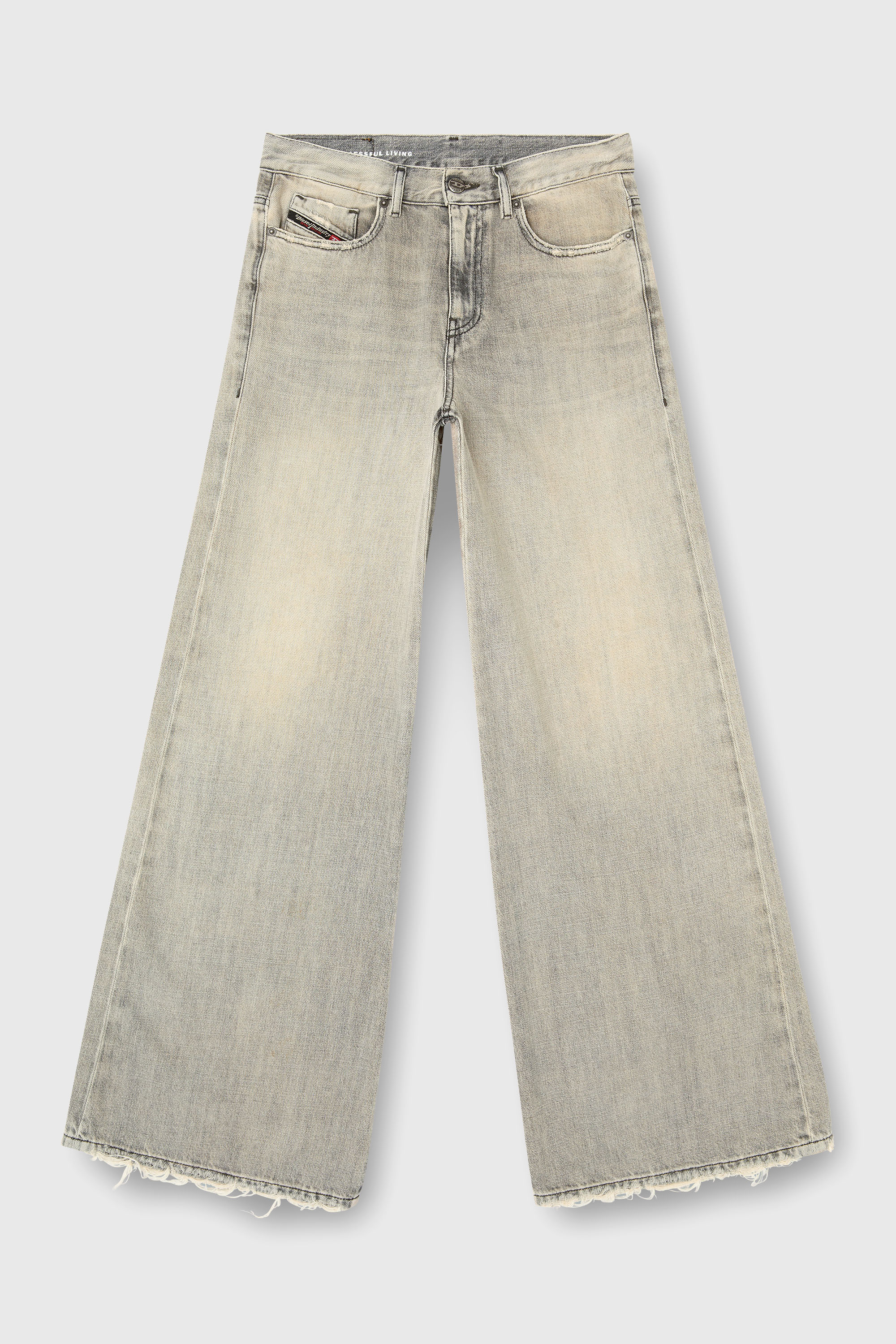 Diesel - Damen Flare Jeans 1978 D-Akemi 068RU, Grau - 2