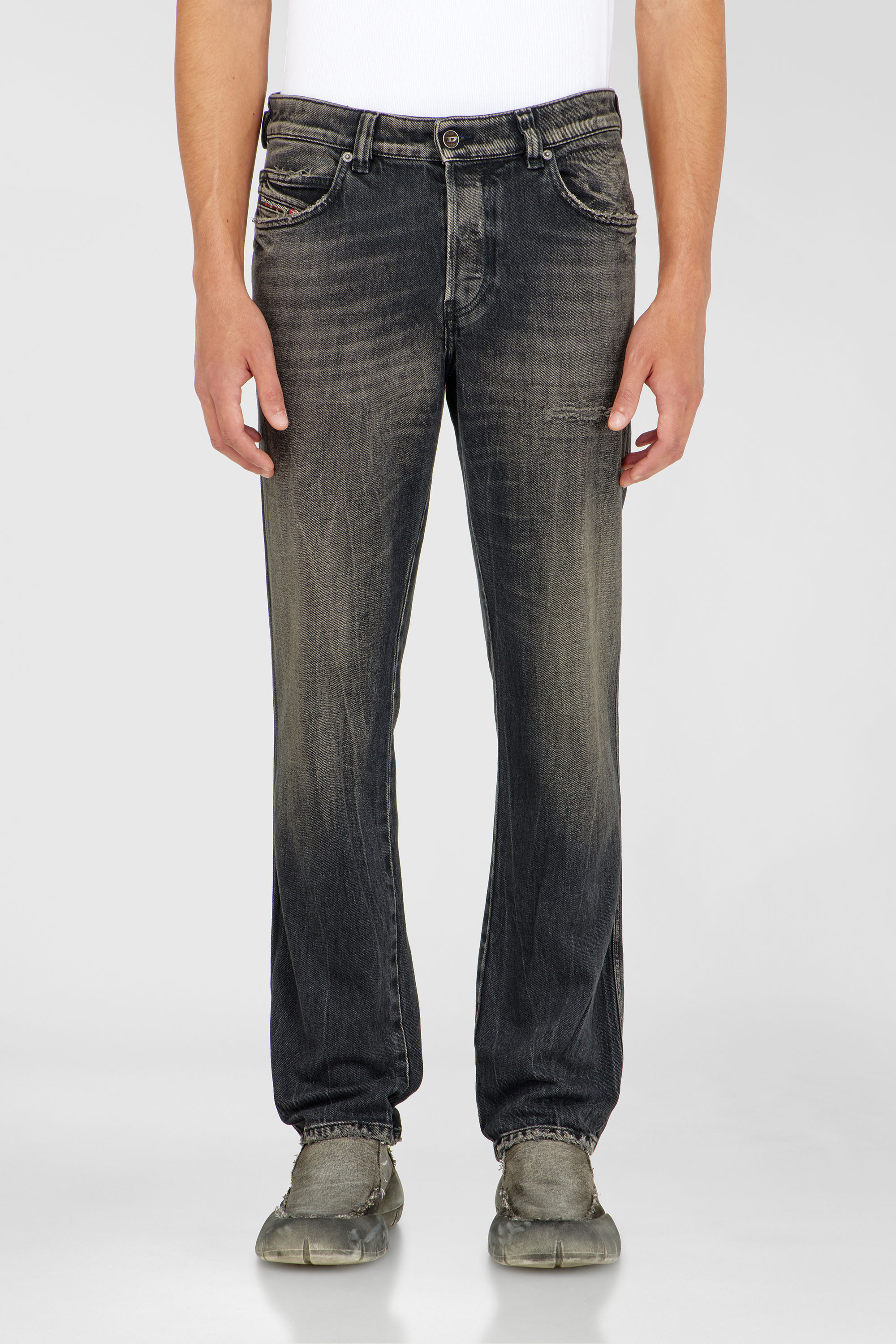 Diesel - Herren Slim Jeans 1993 D-Vyl 09P46, Schwarz/Dunkelgrau - 4