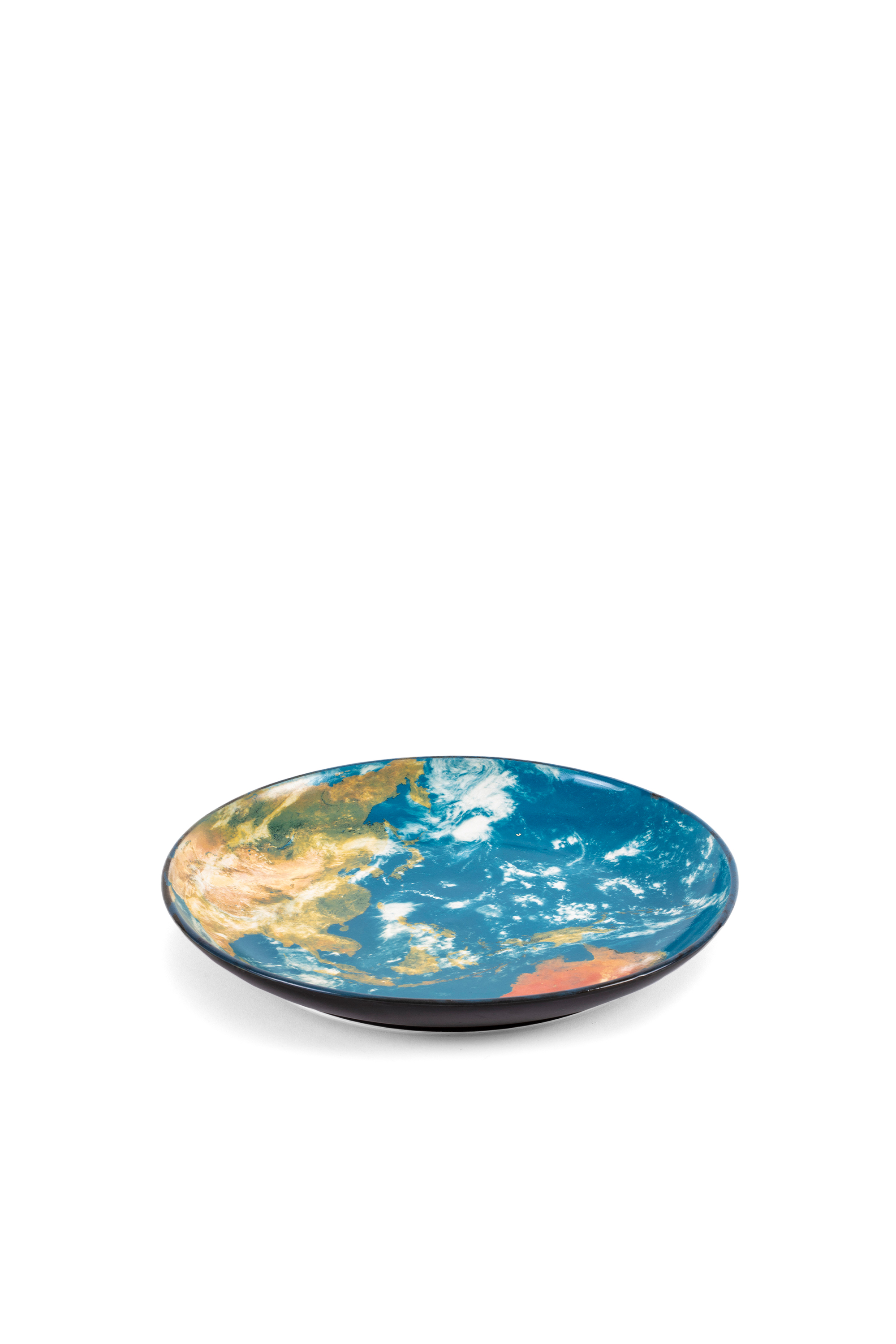 Diesel - 10834 COSMIC DINER, Unisex Essteller aus Porzellan – „Cosmic Diner: EARTH ASIA“ in Blau - 4