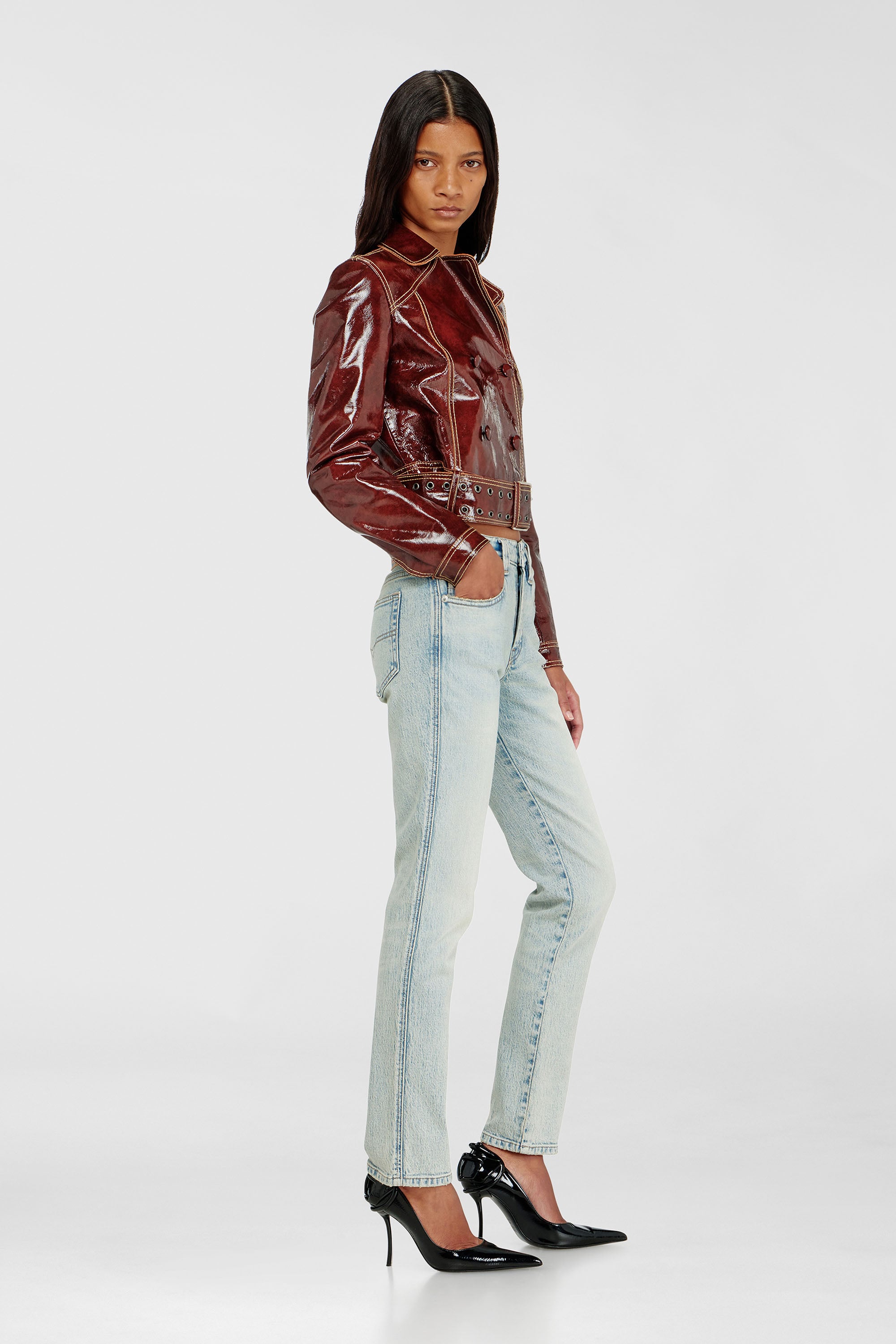 Diesel - Damen Slim Jeans 1992 D-Jiann 0KBBK, Hellblau - 1