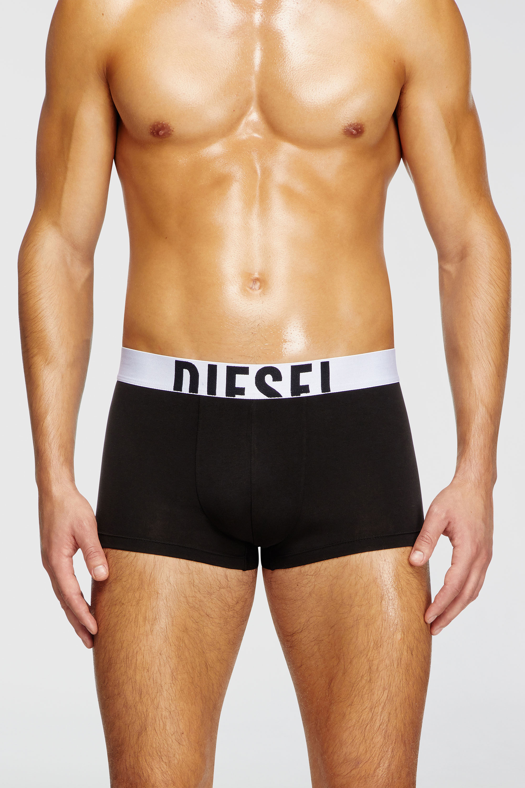 Diesel - DAMIEN-D-POP-3PACK-40, Herren Retropants im Dreierpack aus Baumwollstretch in Schwarz - 3