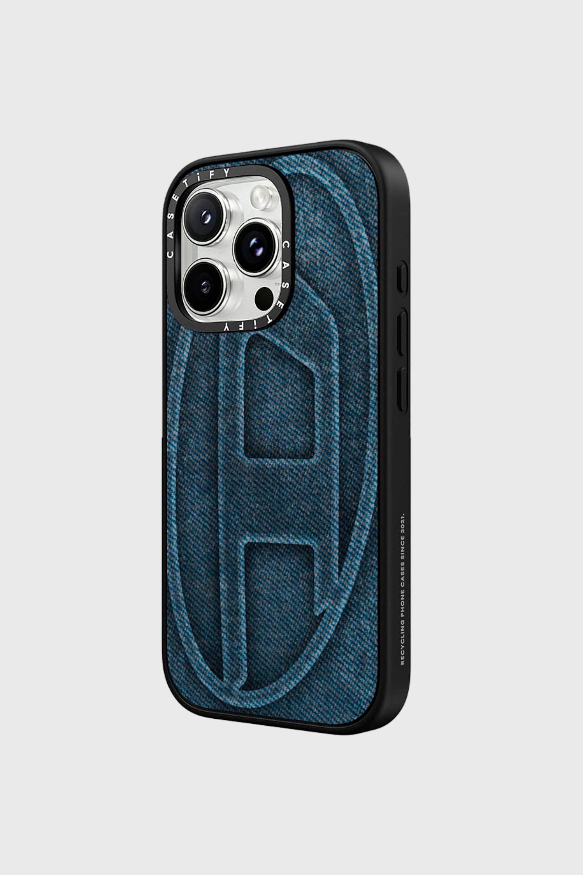 Diesel - 60582 MOULDED CASE, Unisex H&uuml;lle Oval D impact f&uuml;r iPhone 16 Pro Max in Blau - 2