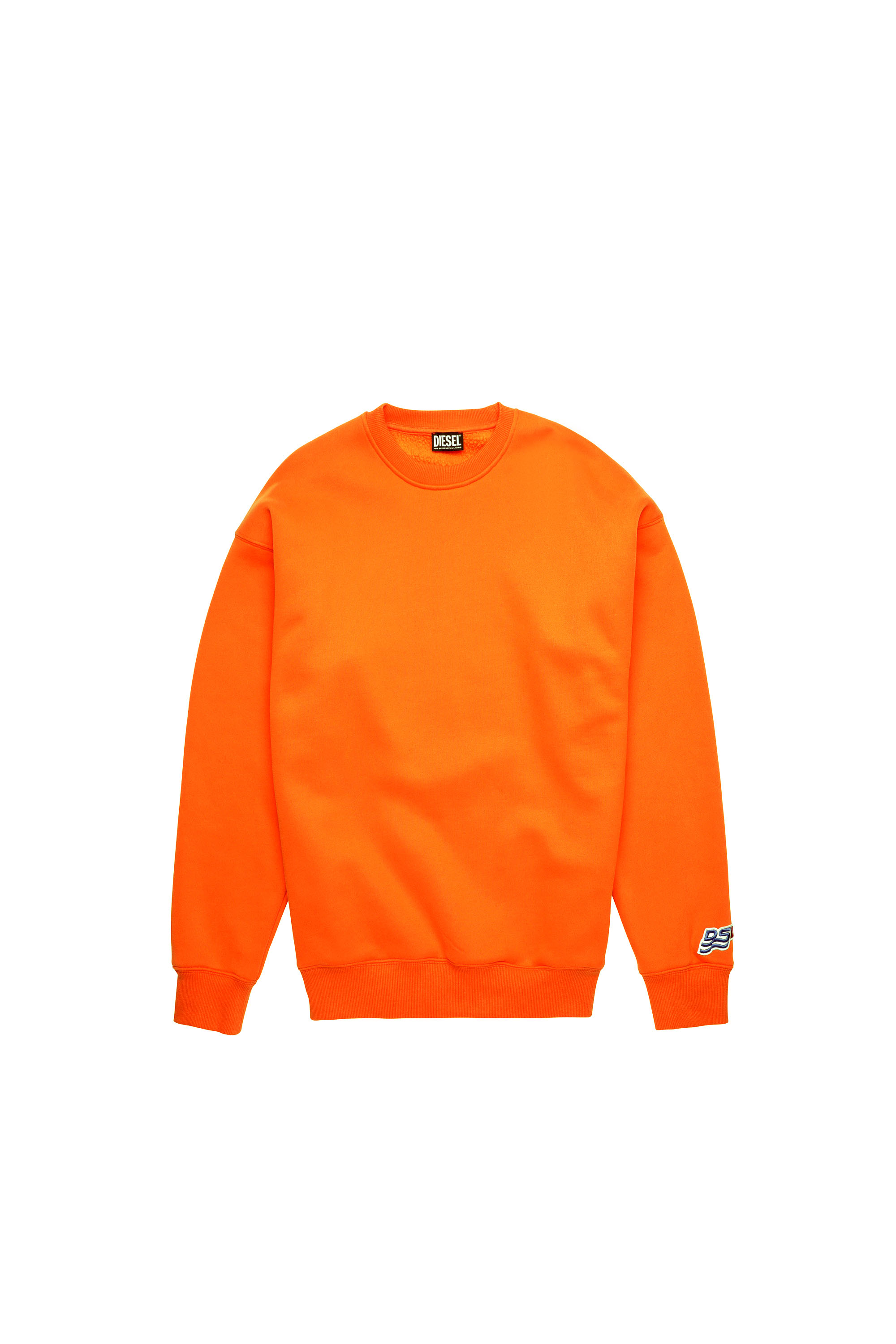 S-MART-RIB-B1, Orange - Sweatshirts