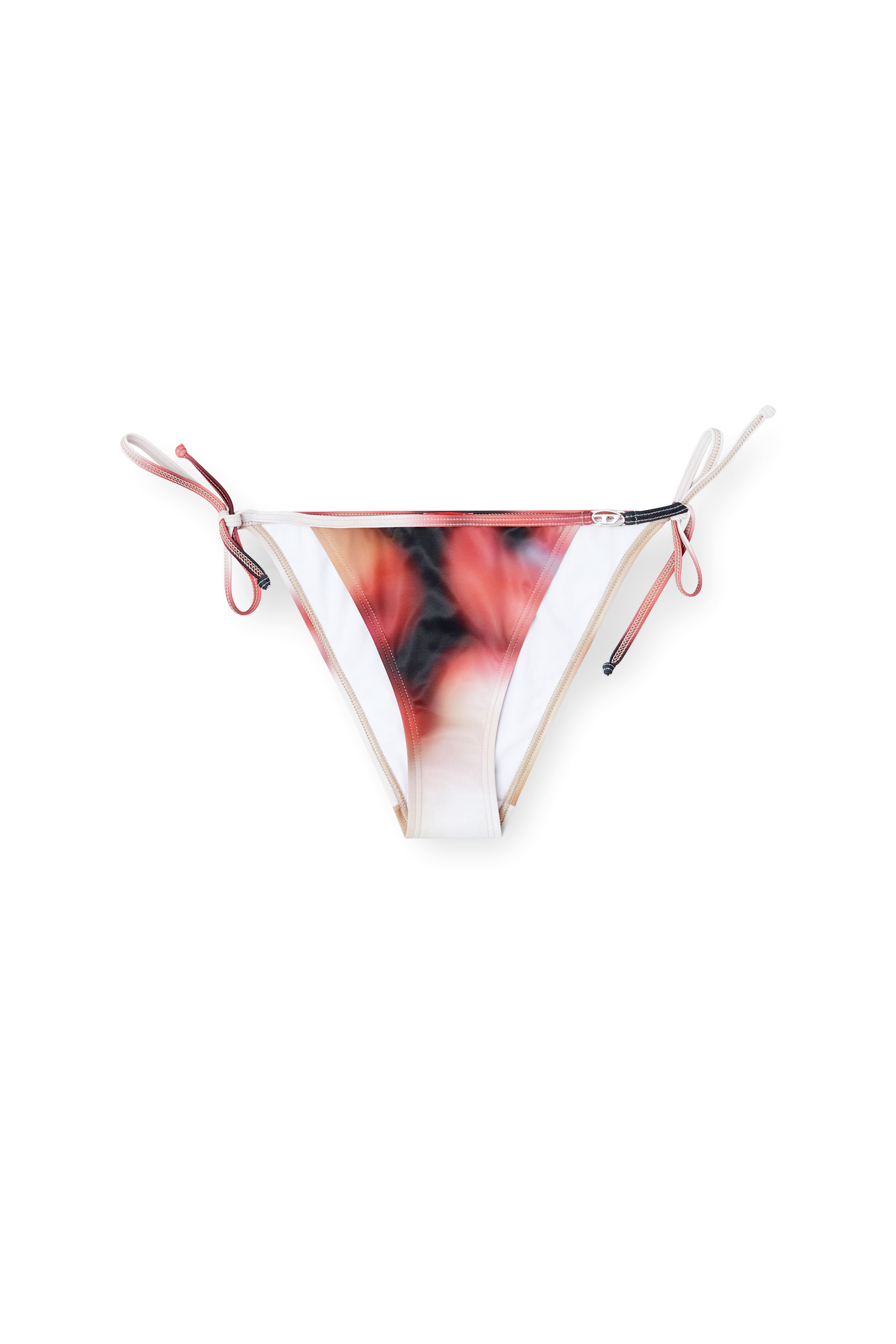 Diesel - PR-BRIGITTES, Damen Bikinihose mit verschwommenem Print in Rosa - 4