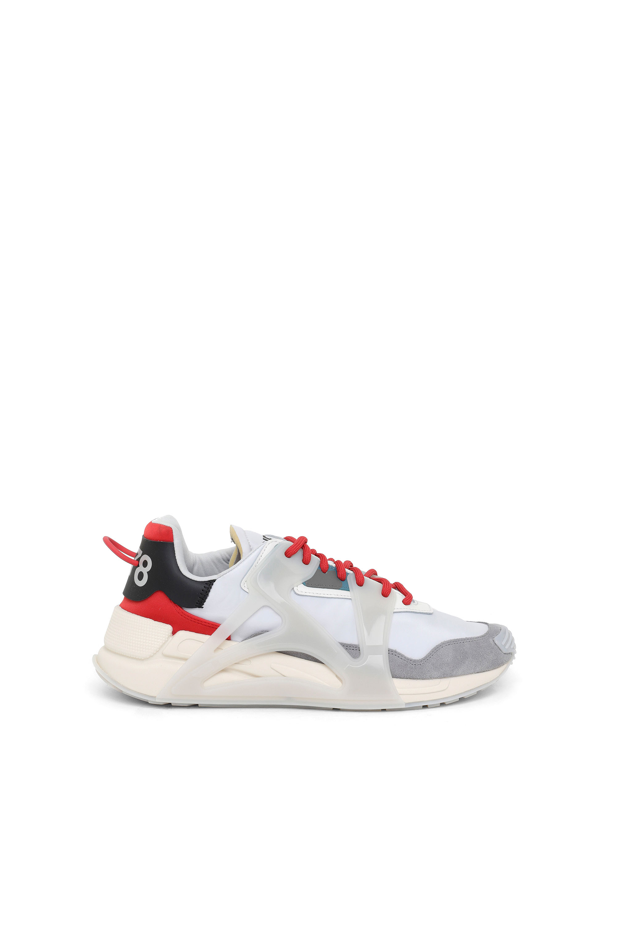 S-SERENDIPITY MASK, Weiss/Rot - Sneakers