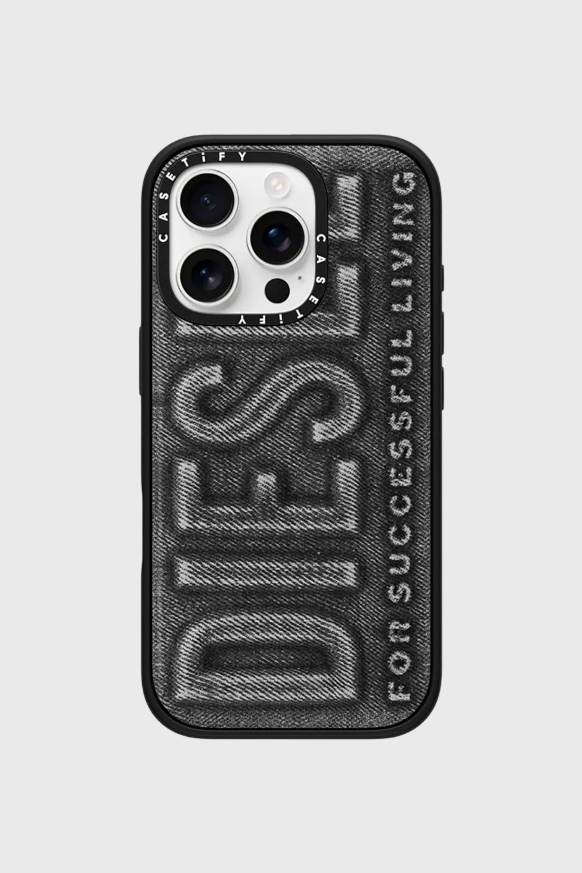 Diesel - 60561 MOULDED CASE, Unisex H&uuml;lle Biscotto impact f&uuml;r iPhone 16 Pro in Schwarz - 1