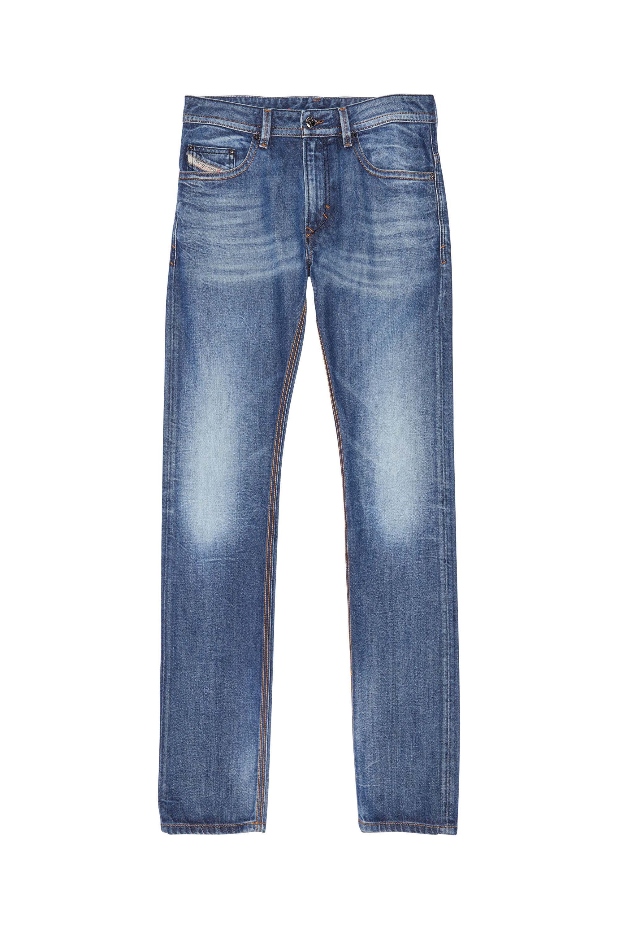 Diesel - THAVAR, Herren Diesel Herren - Jeans Dunkelblau in Mittelblau - 1