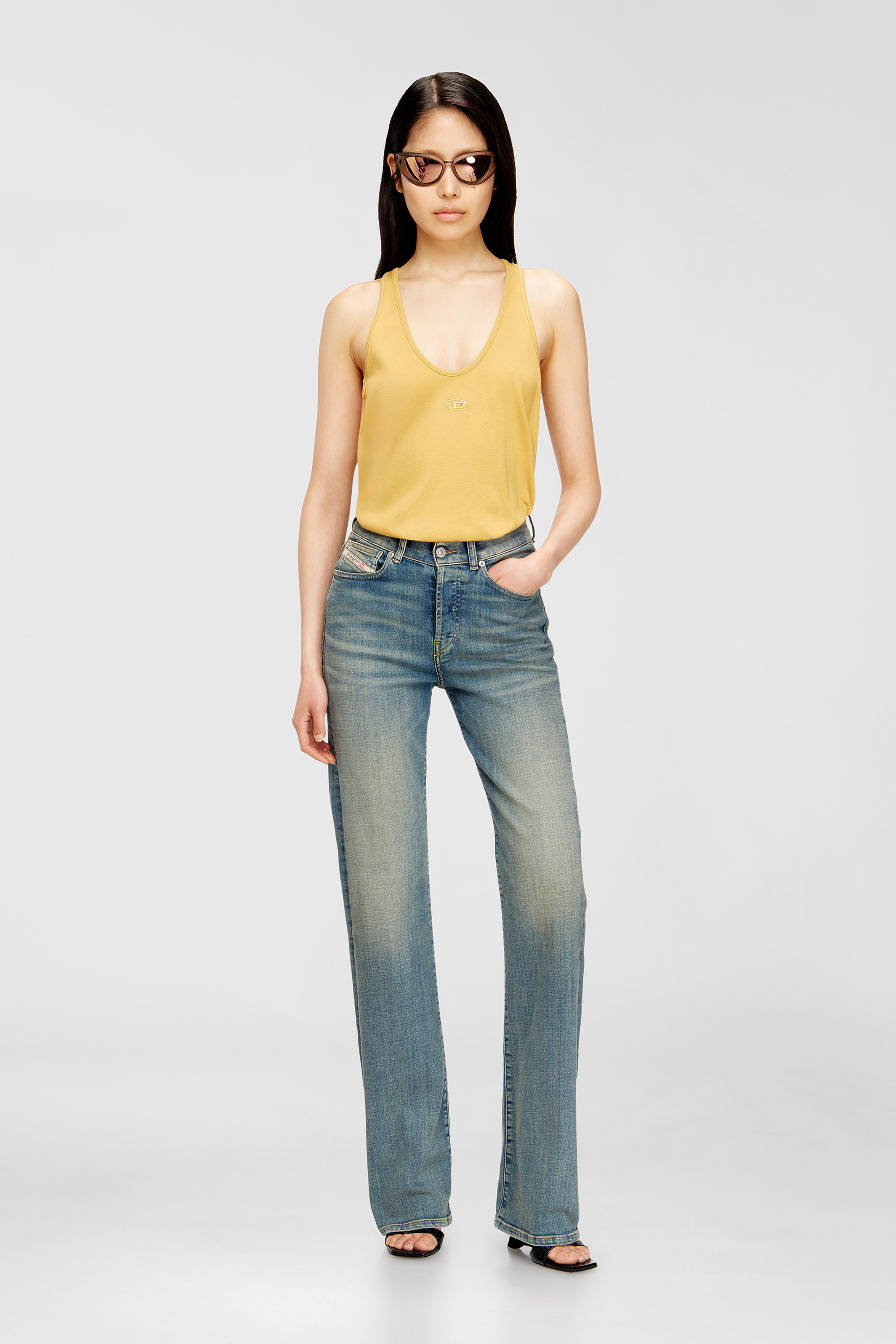 Diesel - Damen Regular Jeans 1971 D-Sent 09N32, Mittelblau - 1