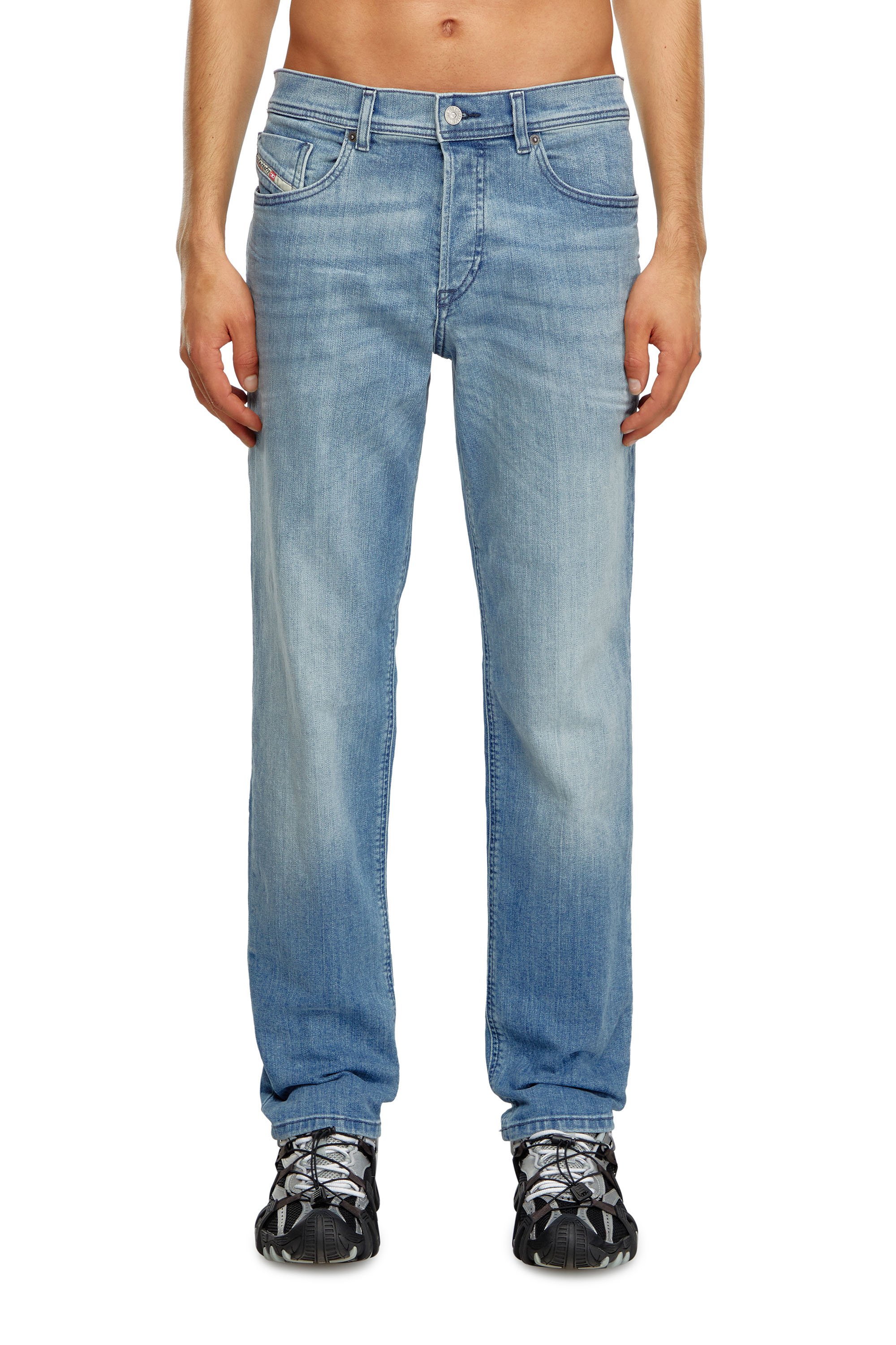 Diesel - Tapered Jeans 2023 D-Finitive 0GRDI, Light Blue - Image 1