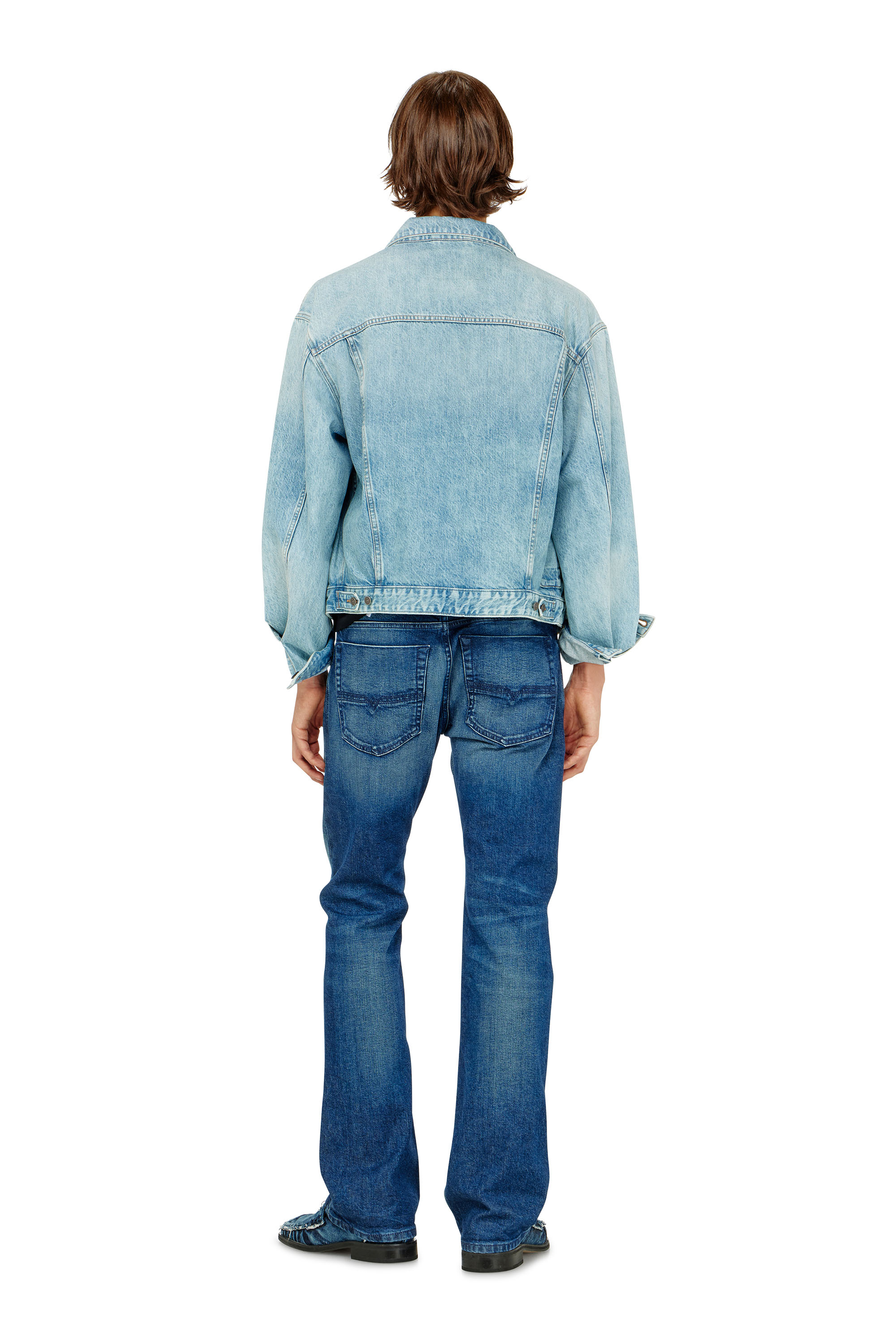 Diesel - Herren Bootcut Jeans 2007 Zatiny 09L51, Dunkelblau - 3