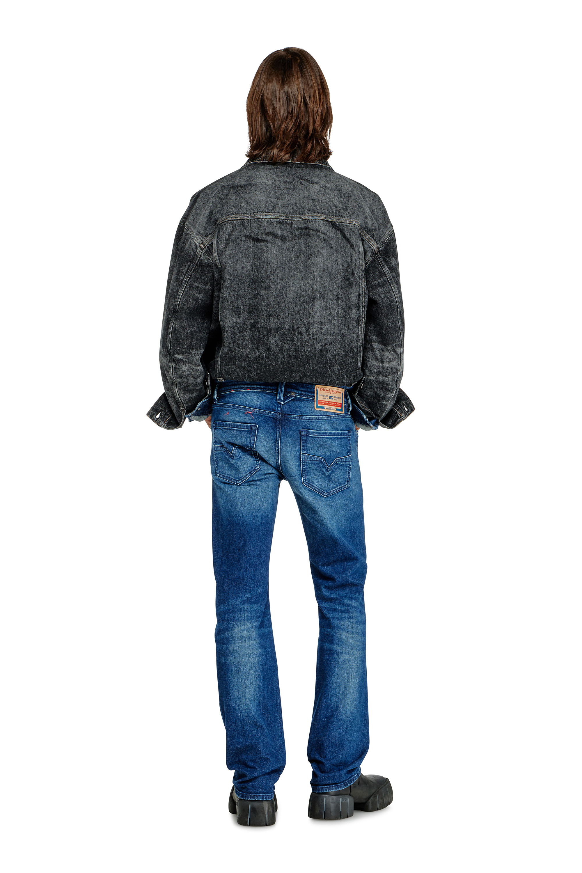 Diesel - Herren Regular Jeans 1985 Larkee 09L51, Dunkelblau - 3