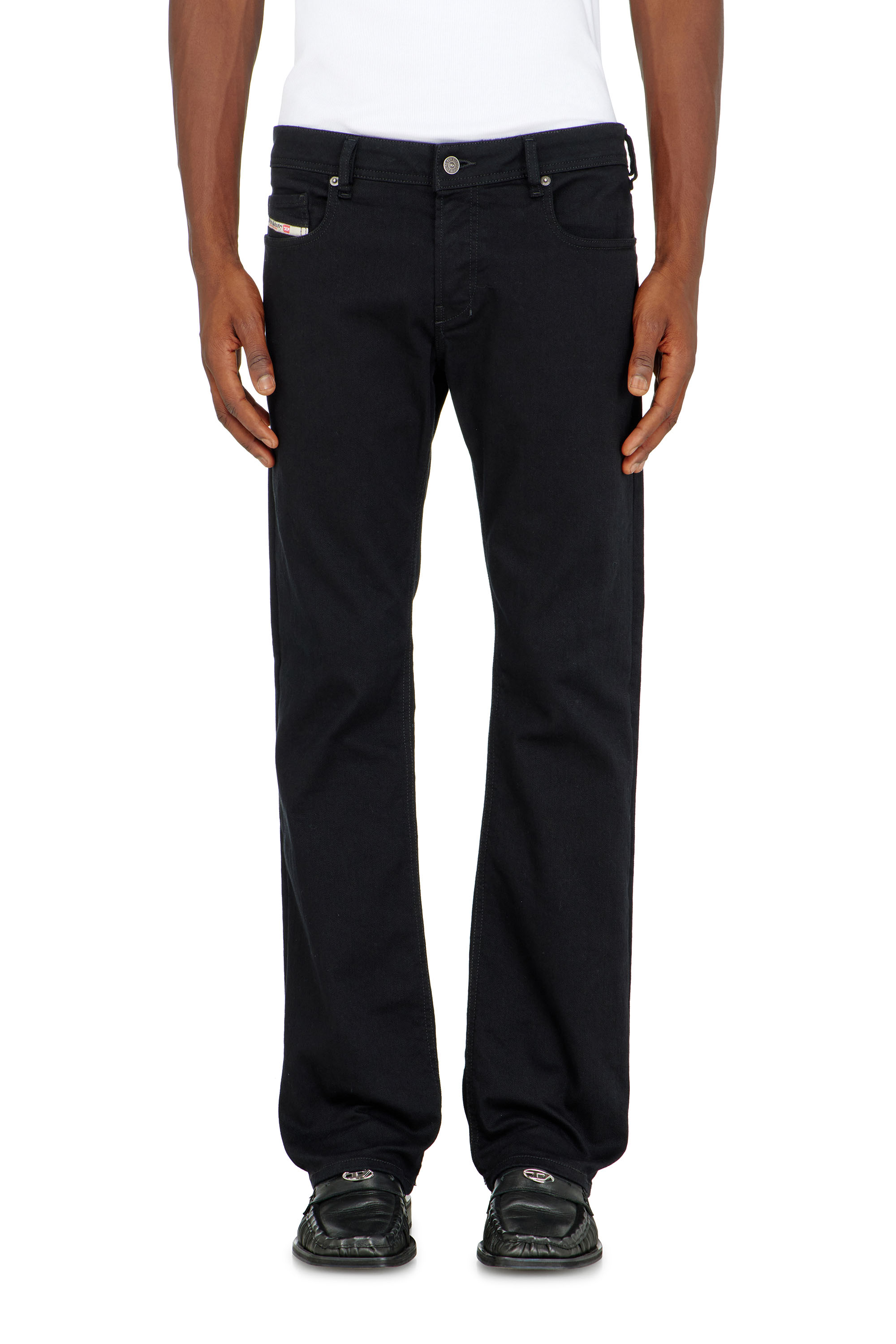 Diesel - Herren Bootcut Jeans 2007 Zatiny 0688H, Schwarz/Dunkelgrau - 4