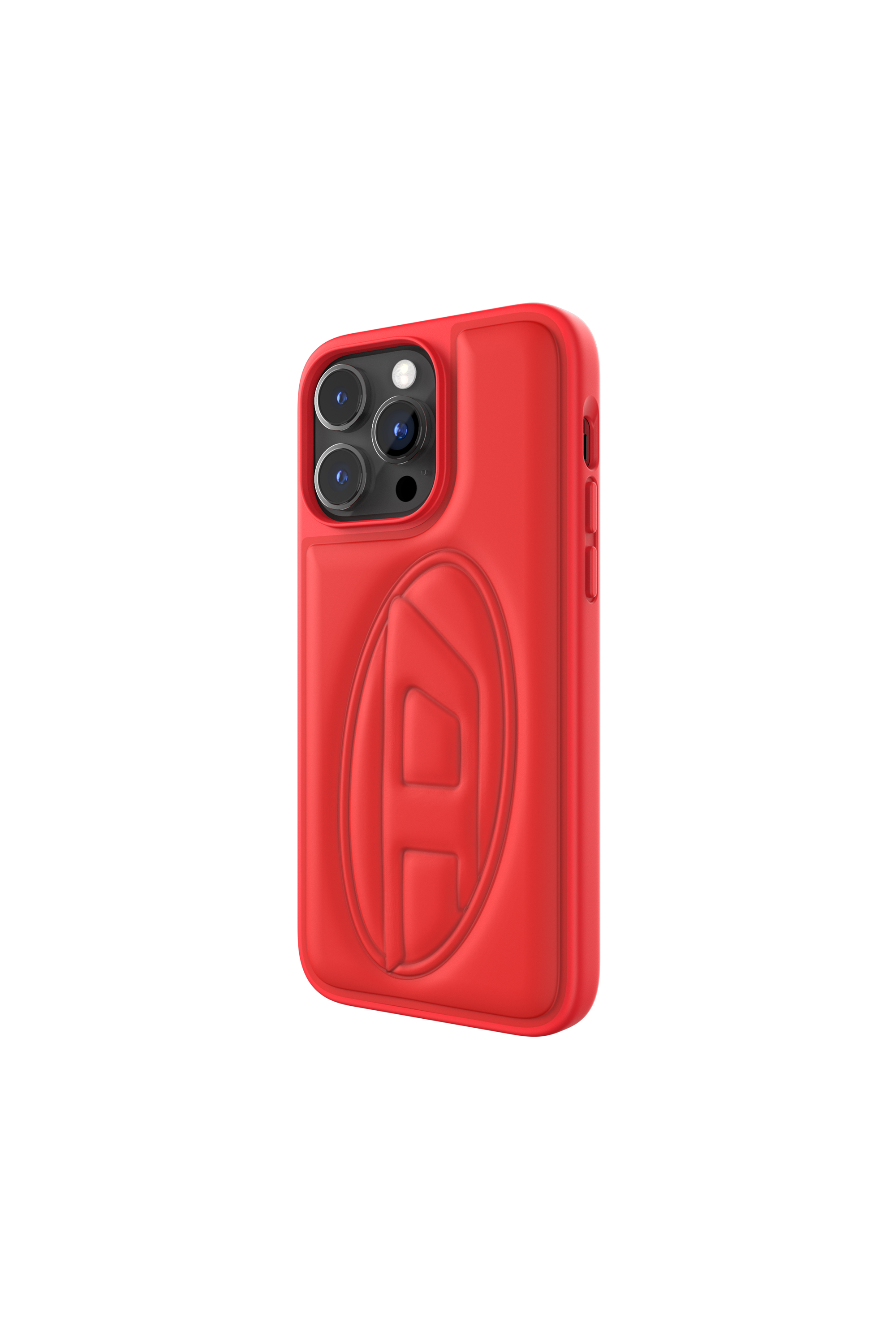 Diesel - 50267 MOULDED CASE, Unisex Handycase oval D für iPhone 14 Pro Max in Rot - 4