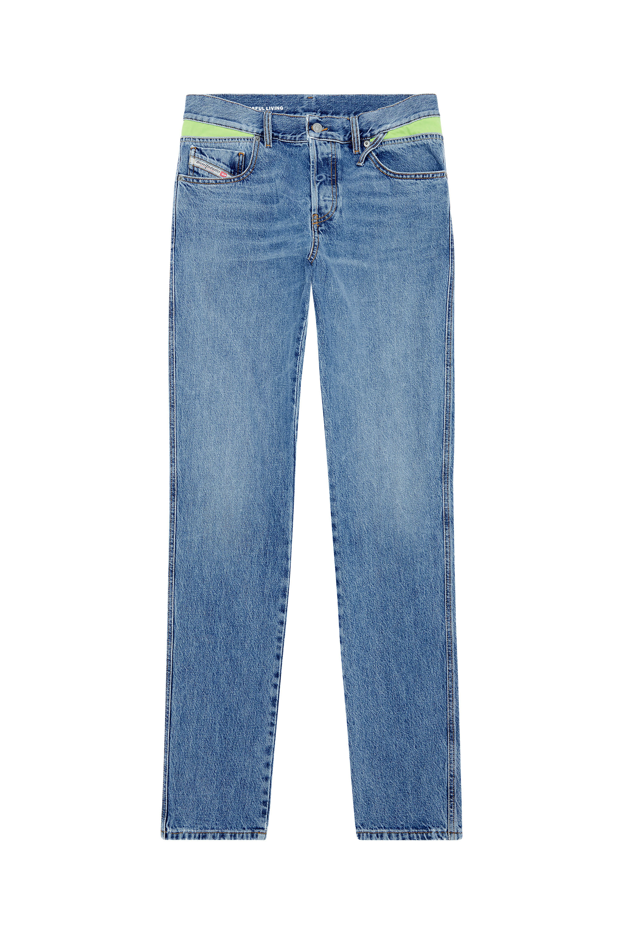Diesel - Straight Jeans 1995 D-Sark 09G93, Hellblau - Image 5