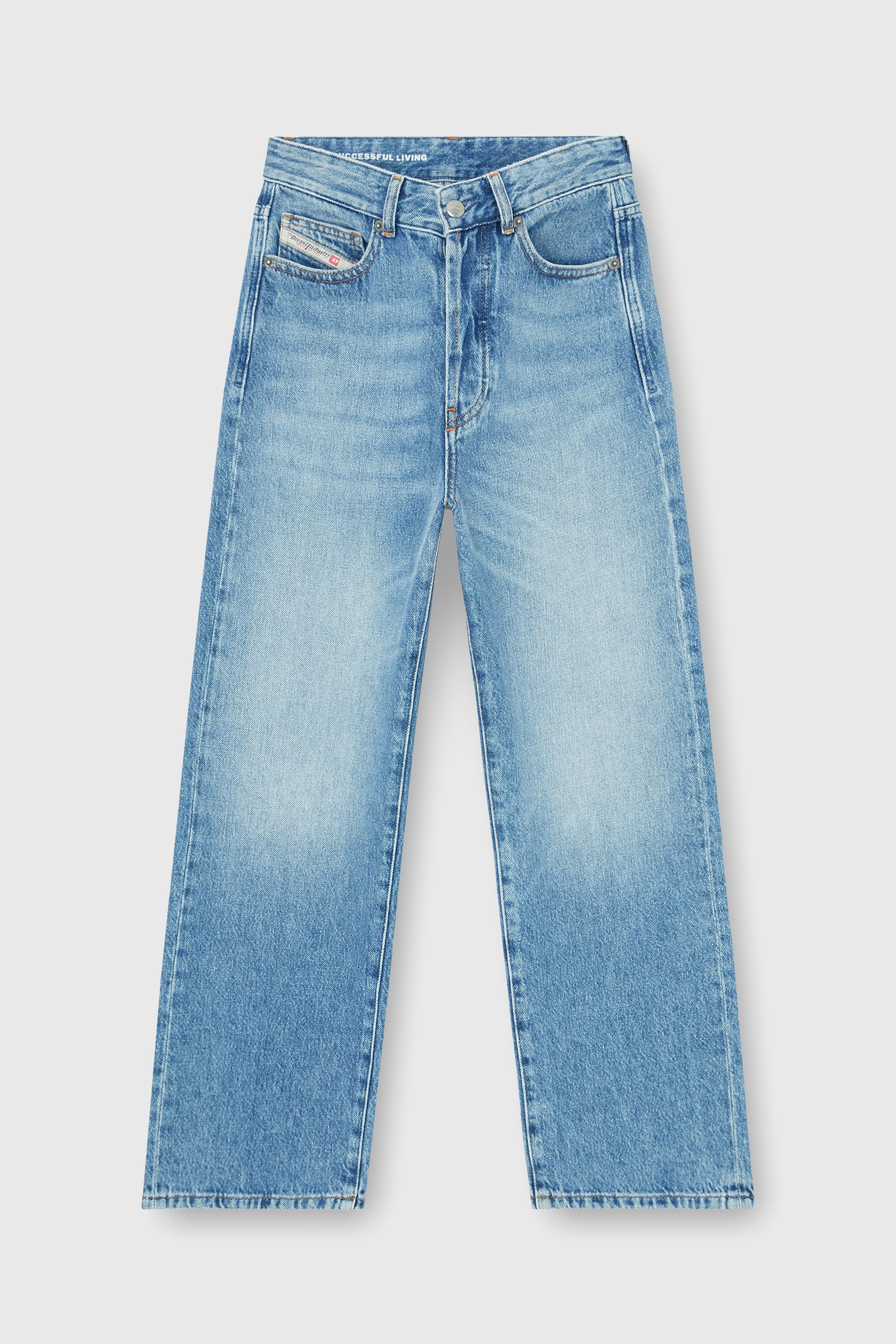 Diesel - Damen Regular Jeans 1981 D-Went 09Q07, Hellblau - 2