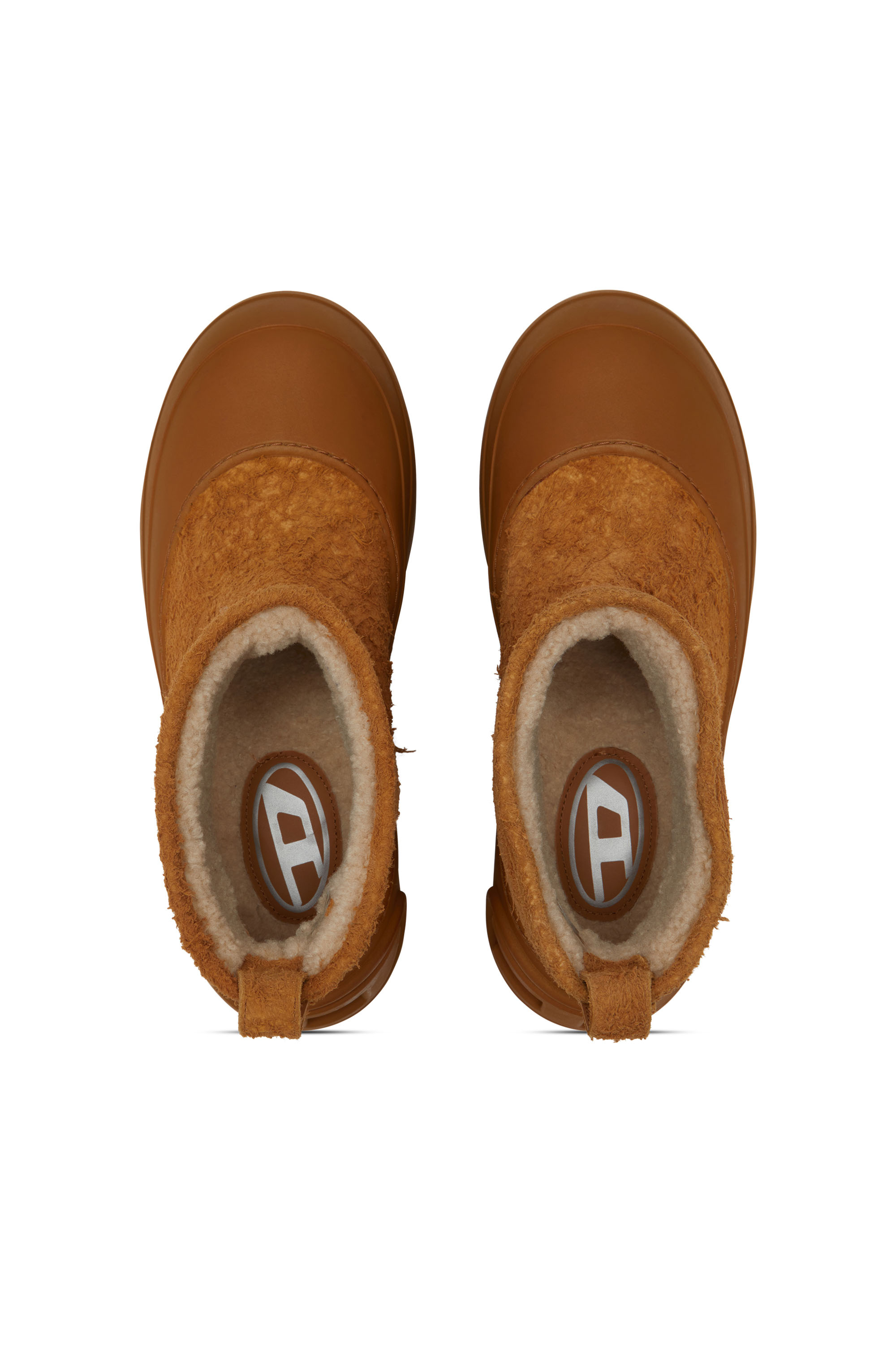 Diesel - D-DONALD MONTONE, Herren D-Donald-Klobige Stiefeletten mit Stollensohle in Braun - 4