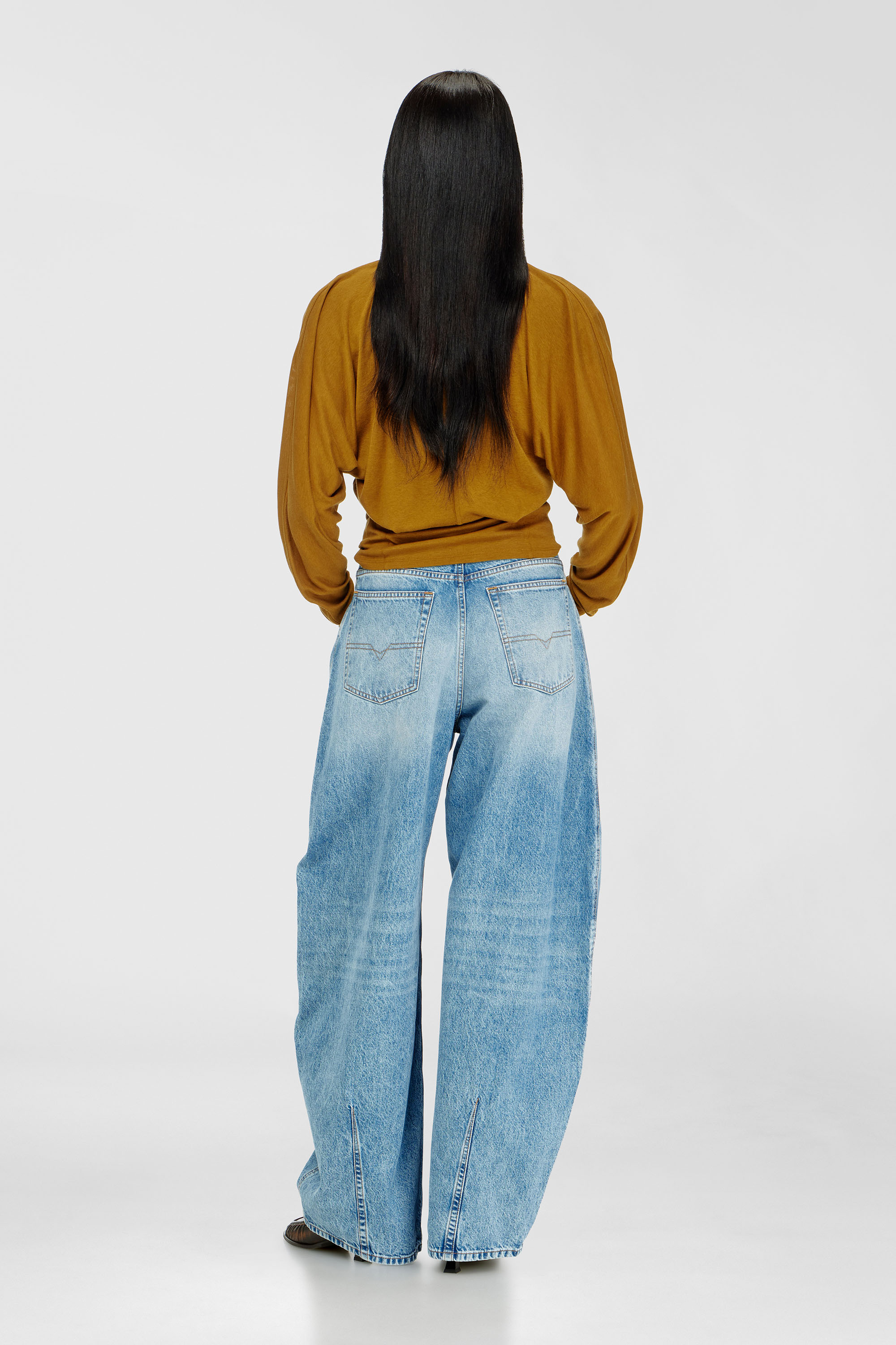Diesel - Damen Relaxed Jeans 1987 D-Khelz 09I29, Hellblau - 3