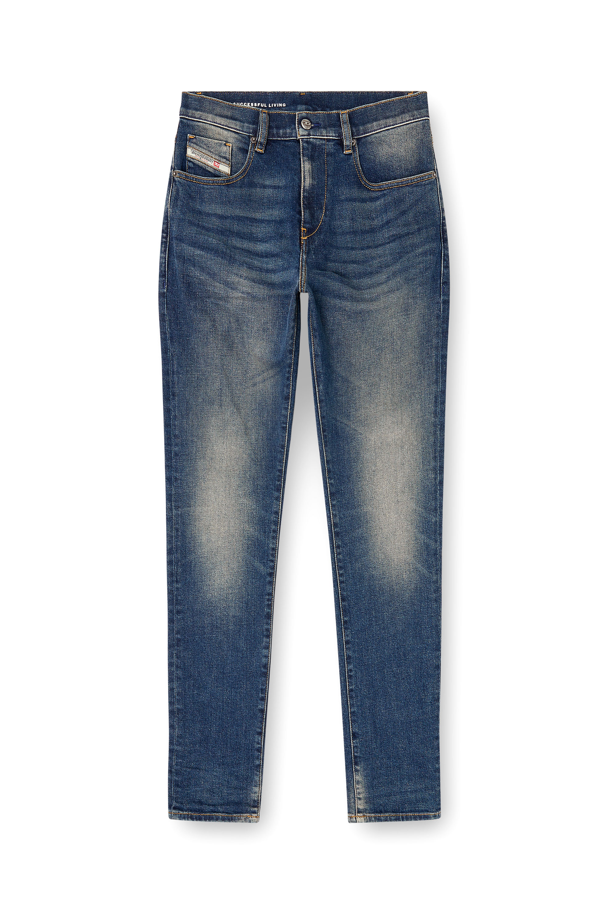 Diesel - Herren Slim Jeans 2019 D-Strukt 09M16, Dunkelblau - 3