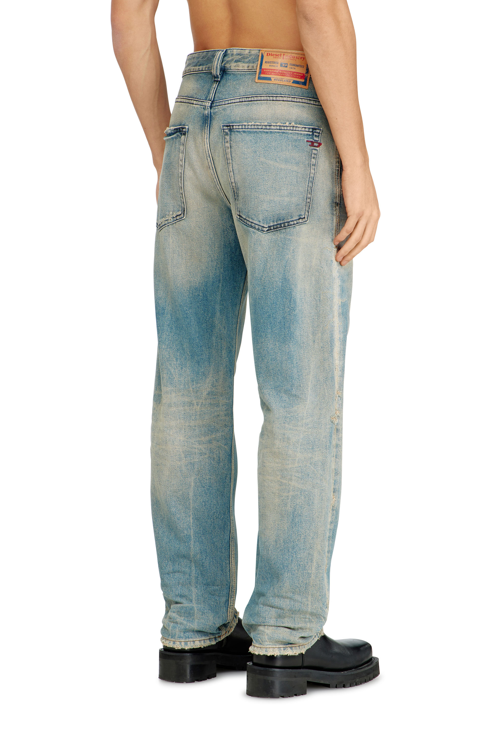 Diesel - Herren Regular Jeans 2024 D-Macs 09N30, Hellblau - 4