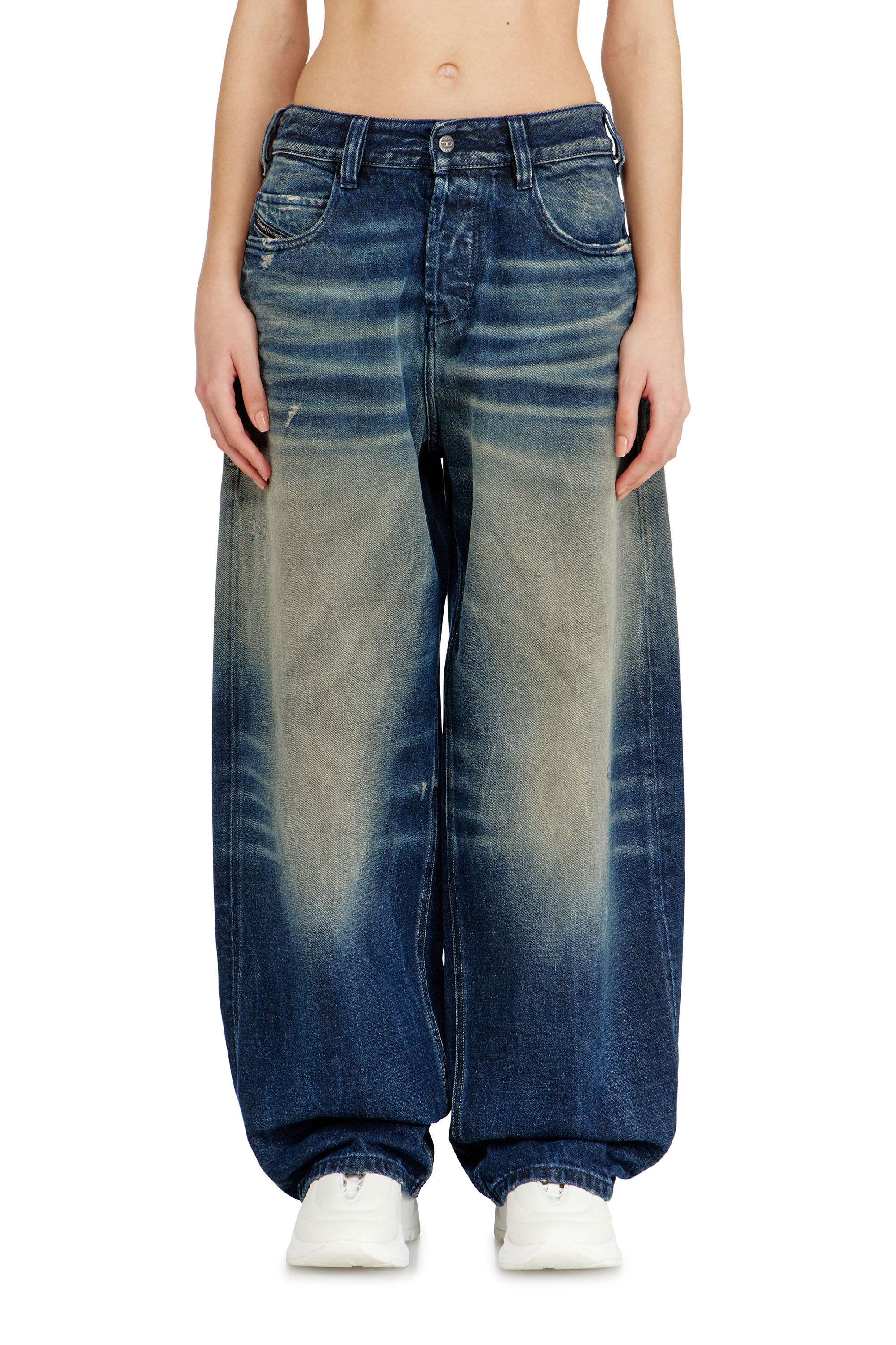 Diesel - Unisex Relaxed Jeans 1997 D-Enim-M 007DQ, Dunkelblau - 2