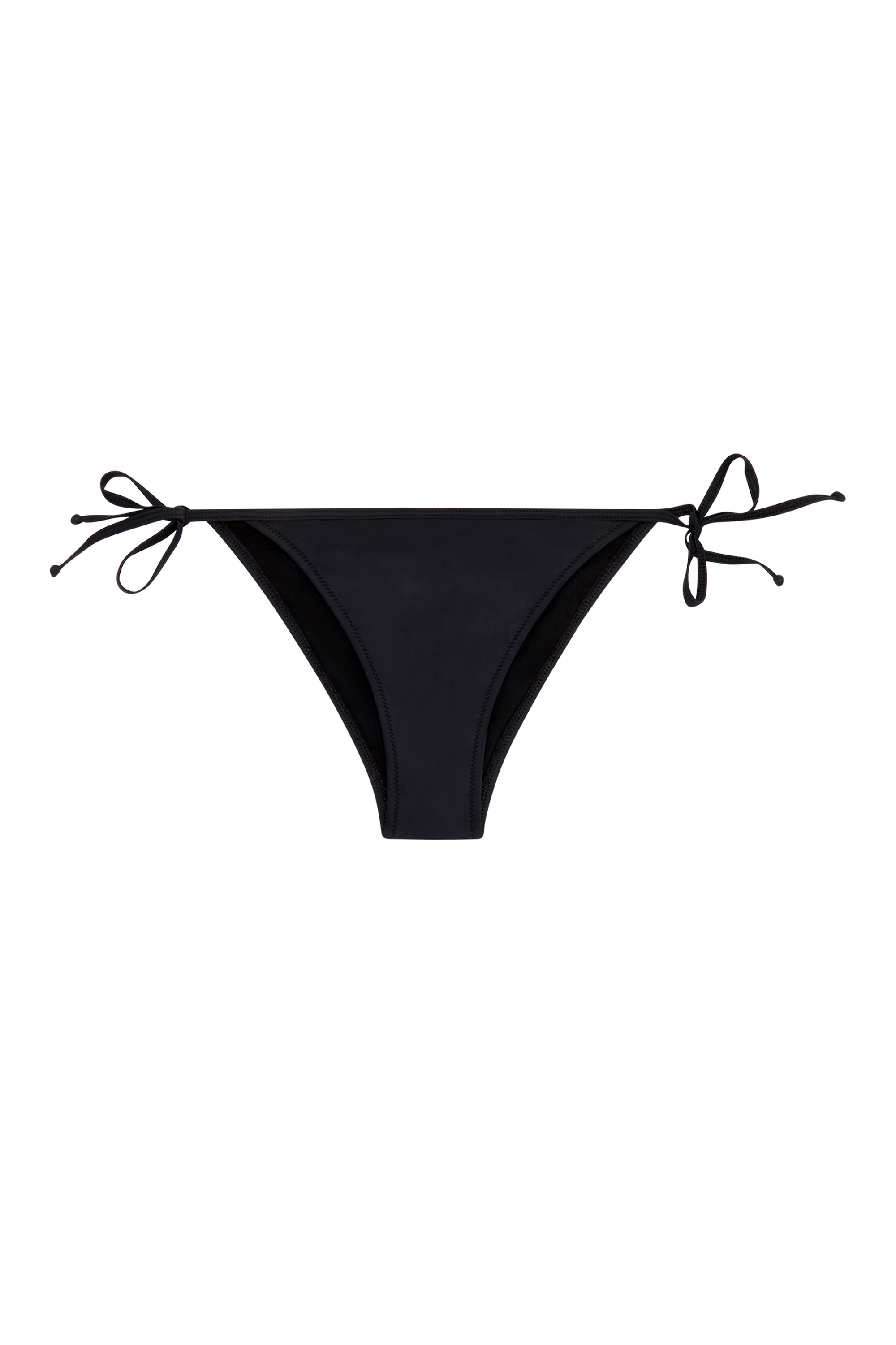 Diesel - BFPN-BRIGITTES, Woman's Maxi logo bikini briefs in recycled nylon in Black - 4