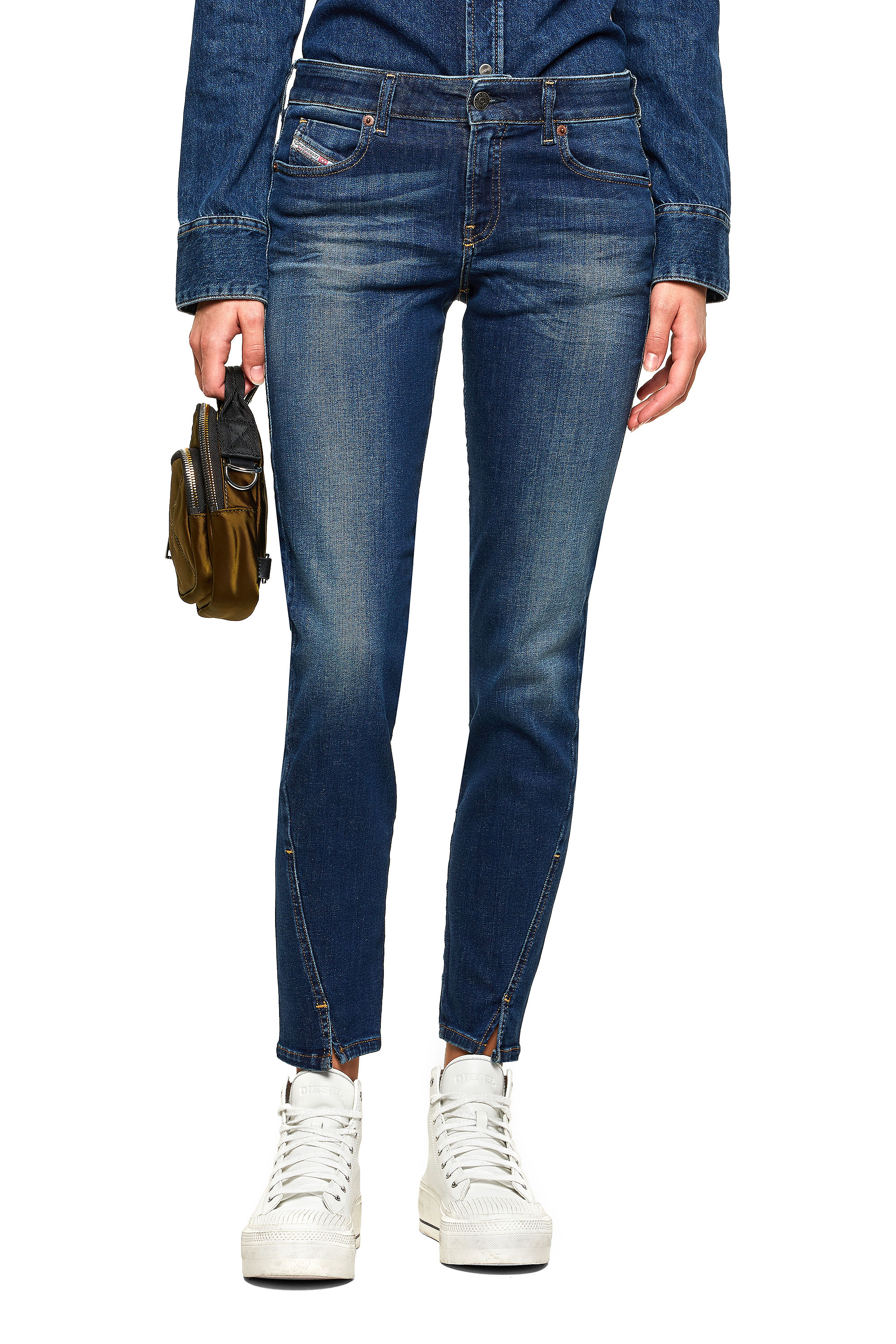 D-Jevel 009HL, Dunkelblau - Jeans