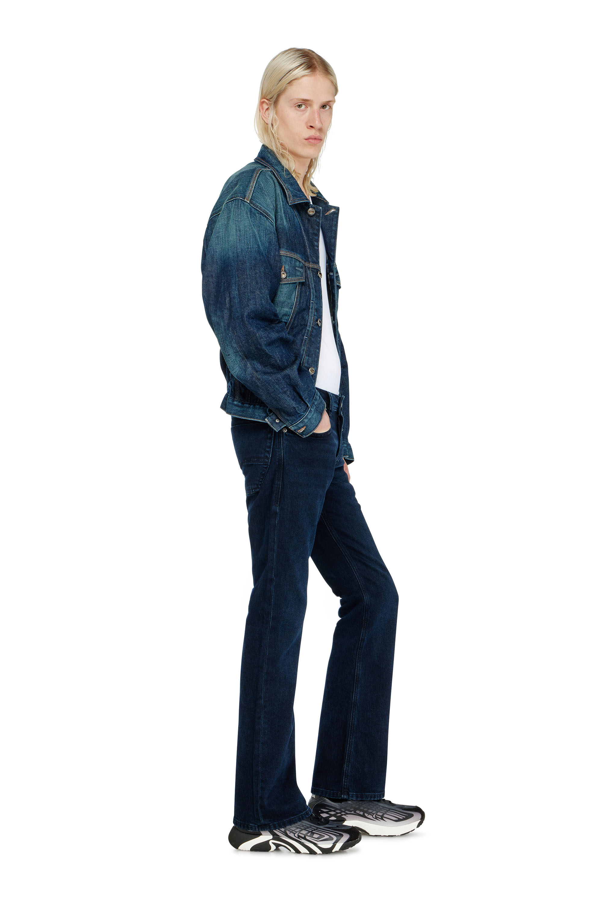 Diesel - Herren Bootcut Jeans 2007 Zatiny 0KBBJ, Dunkelblau - 2