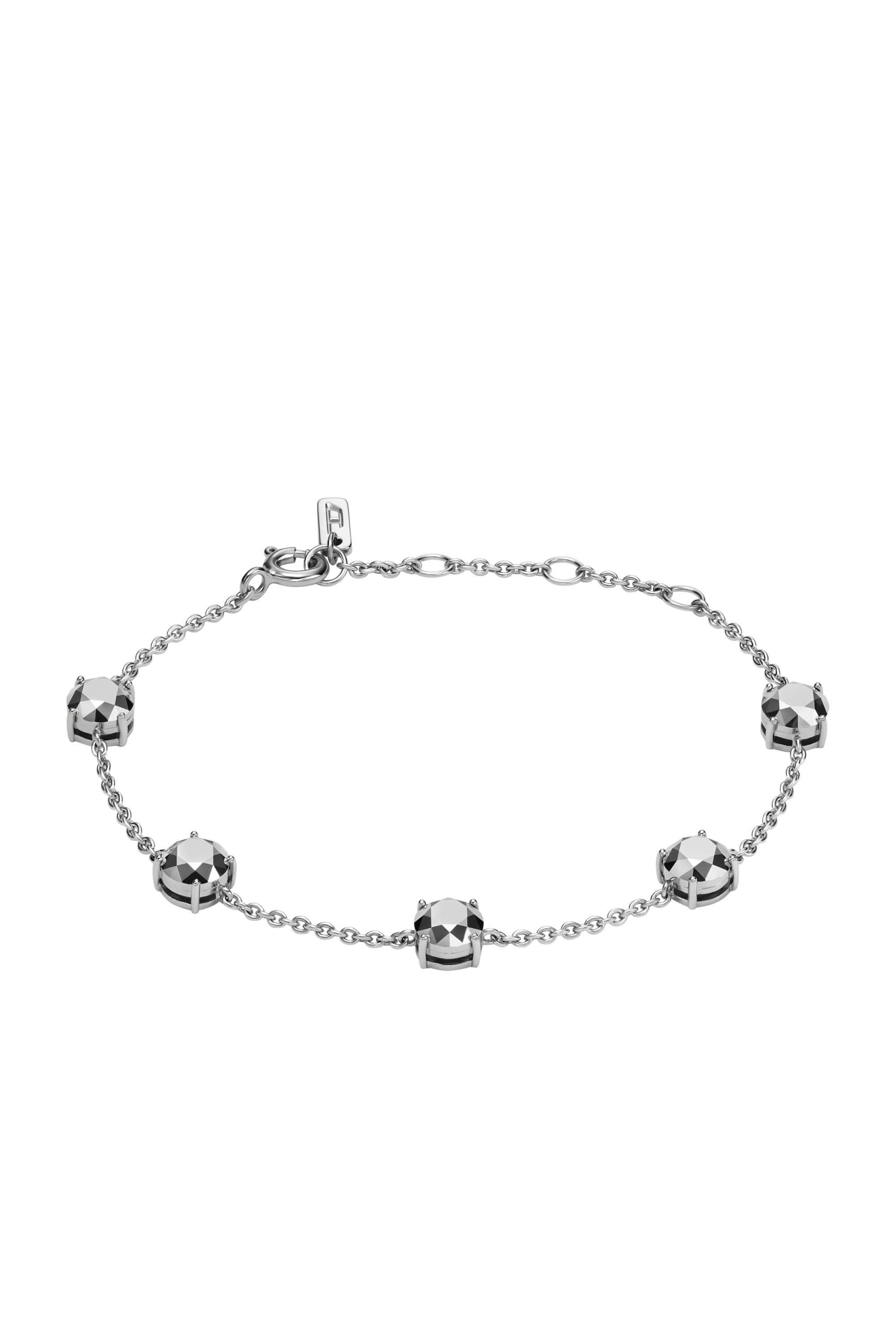 Diesel - DL1358040 STERLING SILVER JEWEL, Unisex Gliederarmband aus Sterlingsilber in Silber - 1