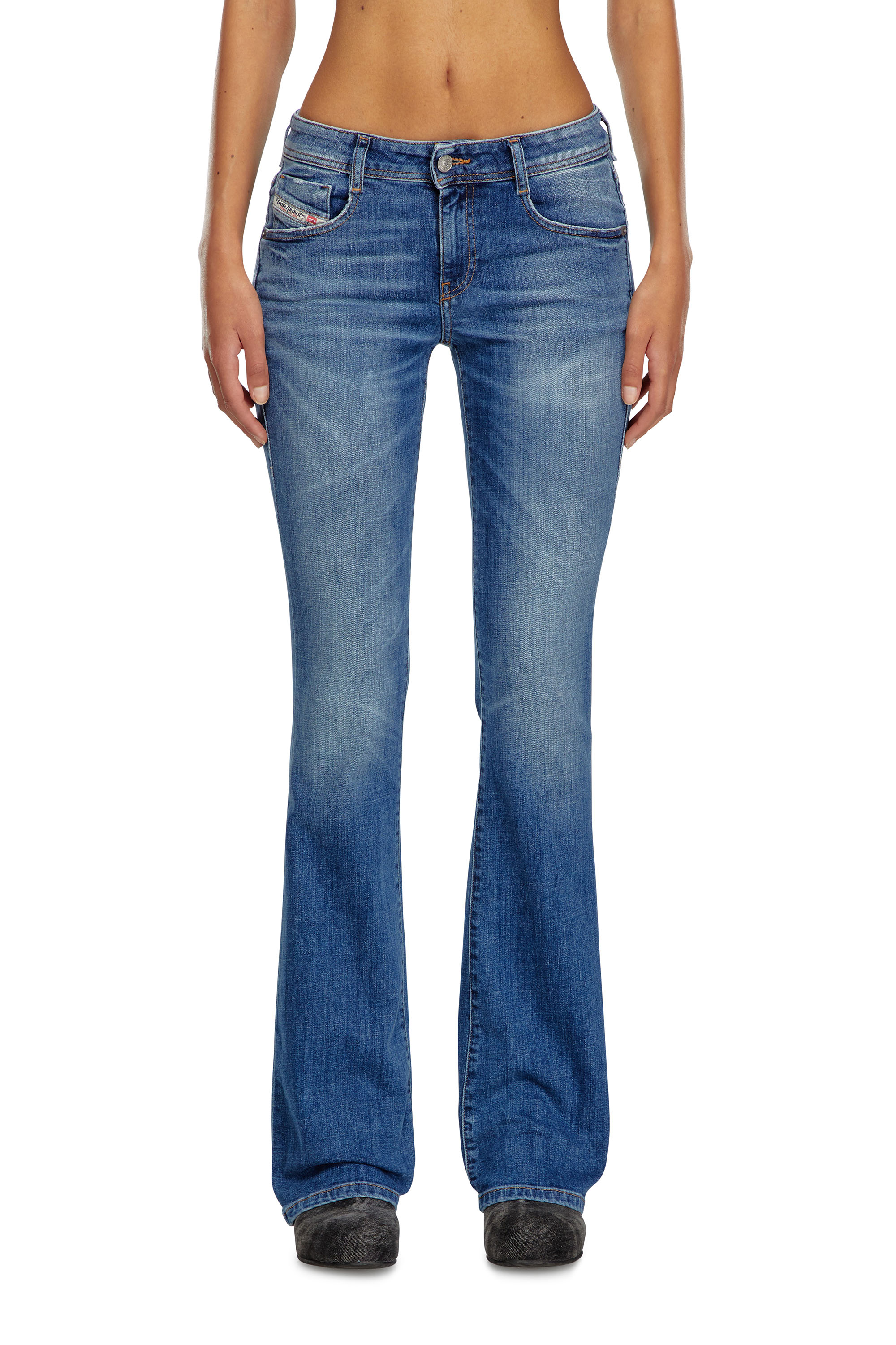 Diesel - Damen Bootcut Jeans 1969 D-Ebbey 09J33, Mittelblau - 1