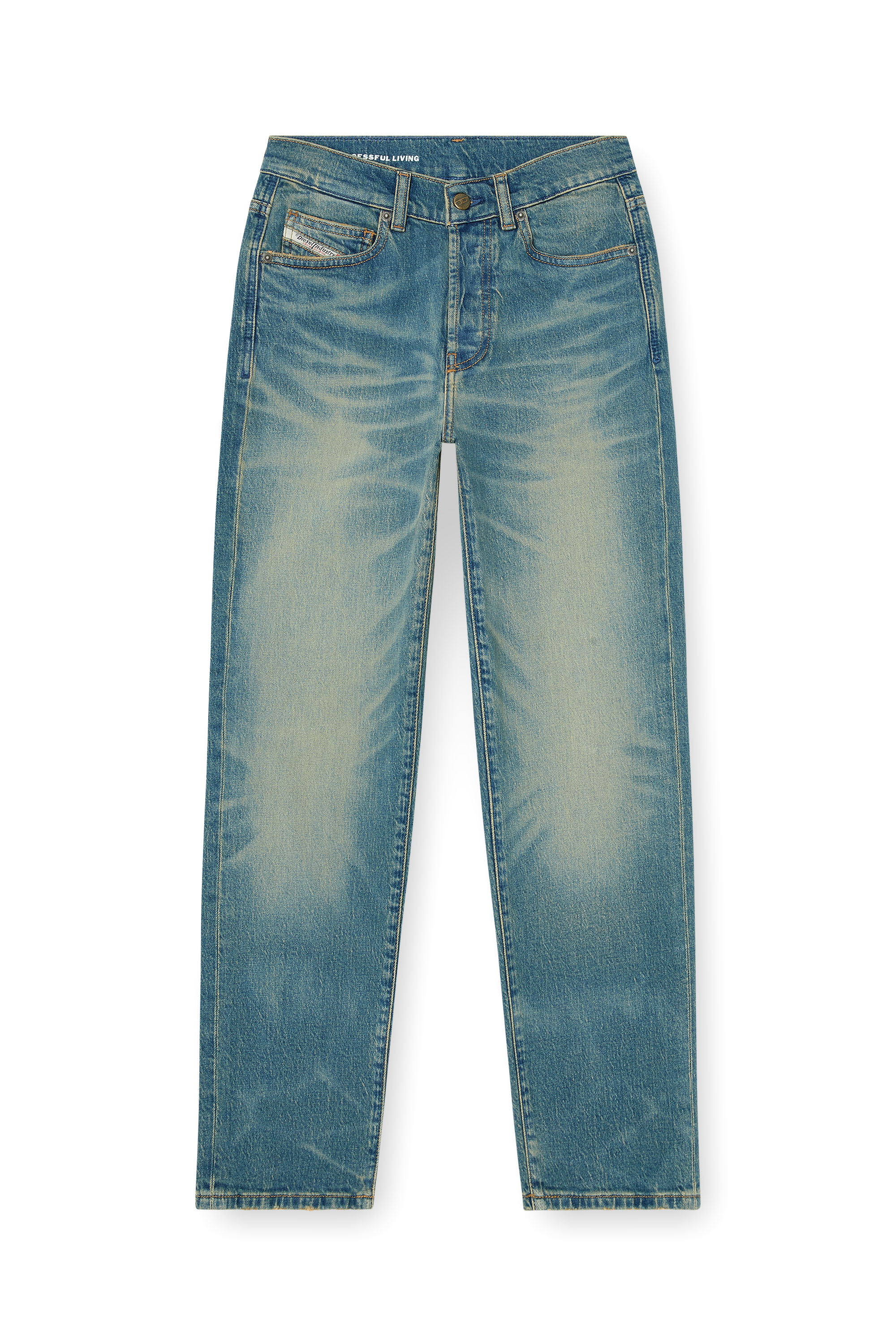 Diesel - Damen Regular Jeans 1981 D-Went 0KBBP, Mittelblau - 3