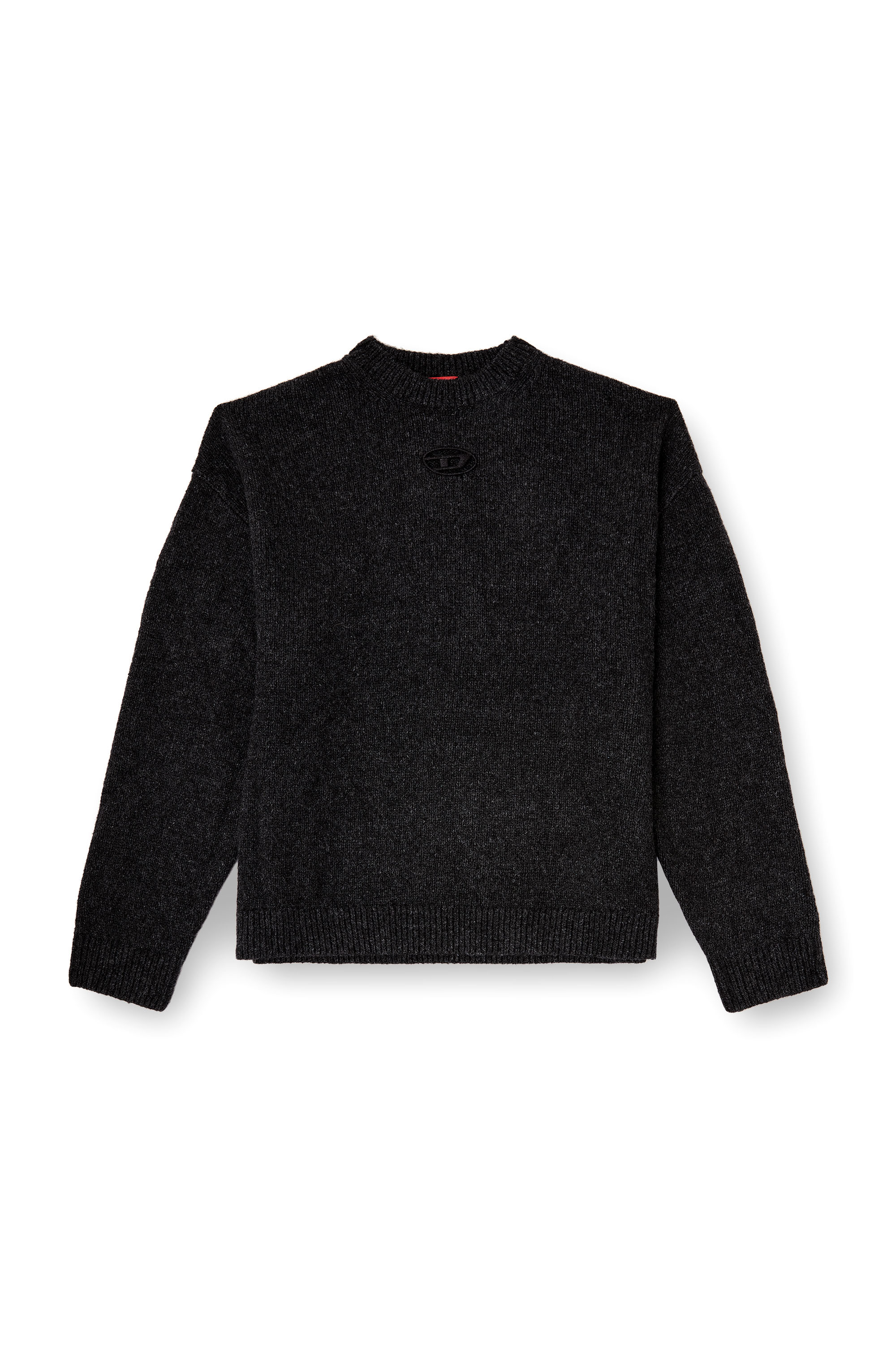 Diesel - K-AREESO, Herren Pullover aus Woll- und Alpakamischung in Schwarz - 2