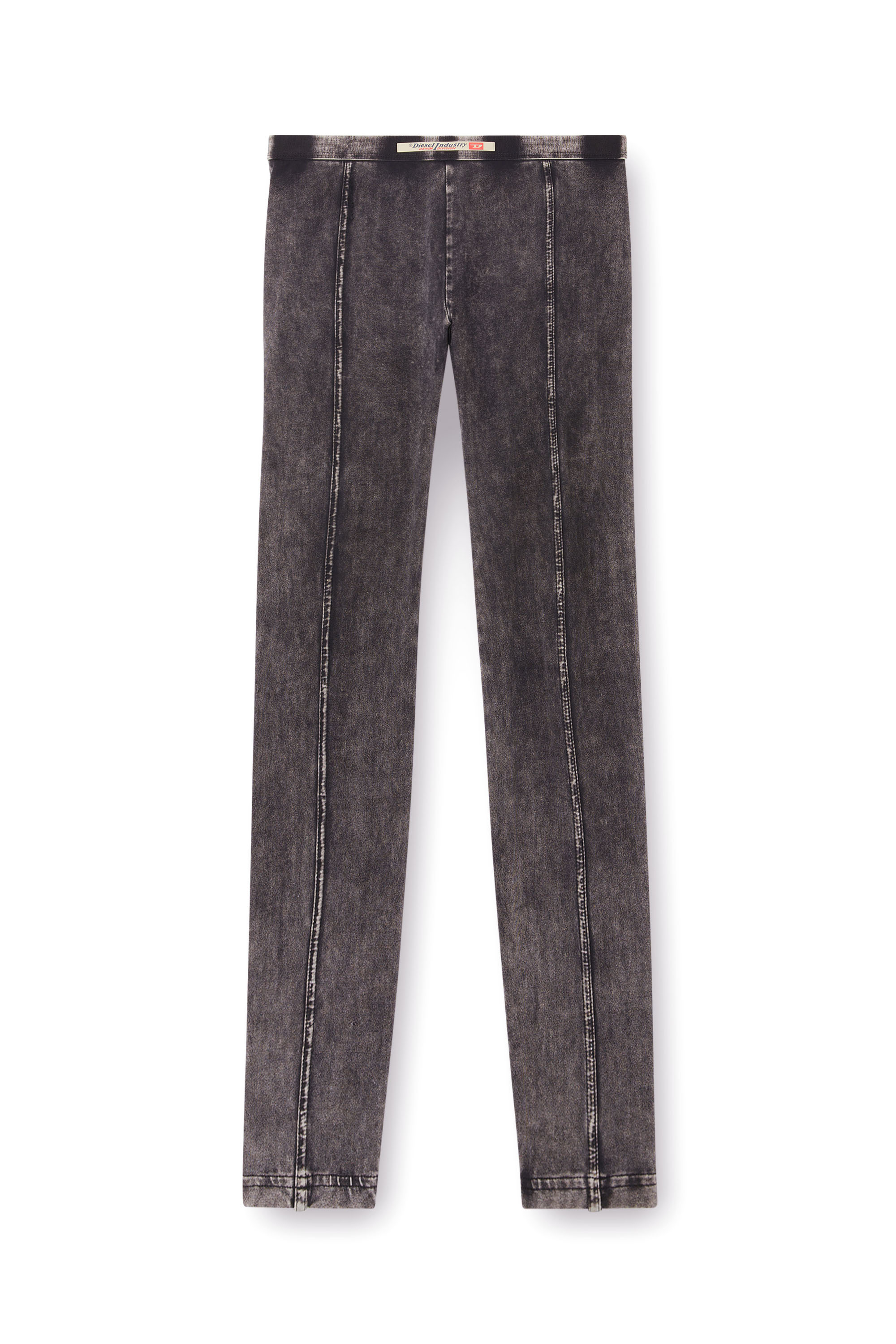Diesel - ATHENA-DNM, Damen Jeggings aus Jersey mit Denim-Effekt in Schwarz - 4
