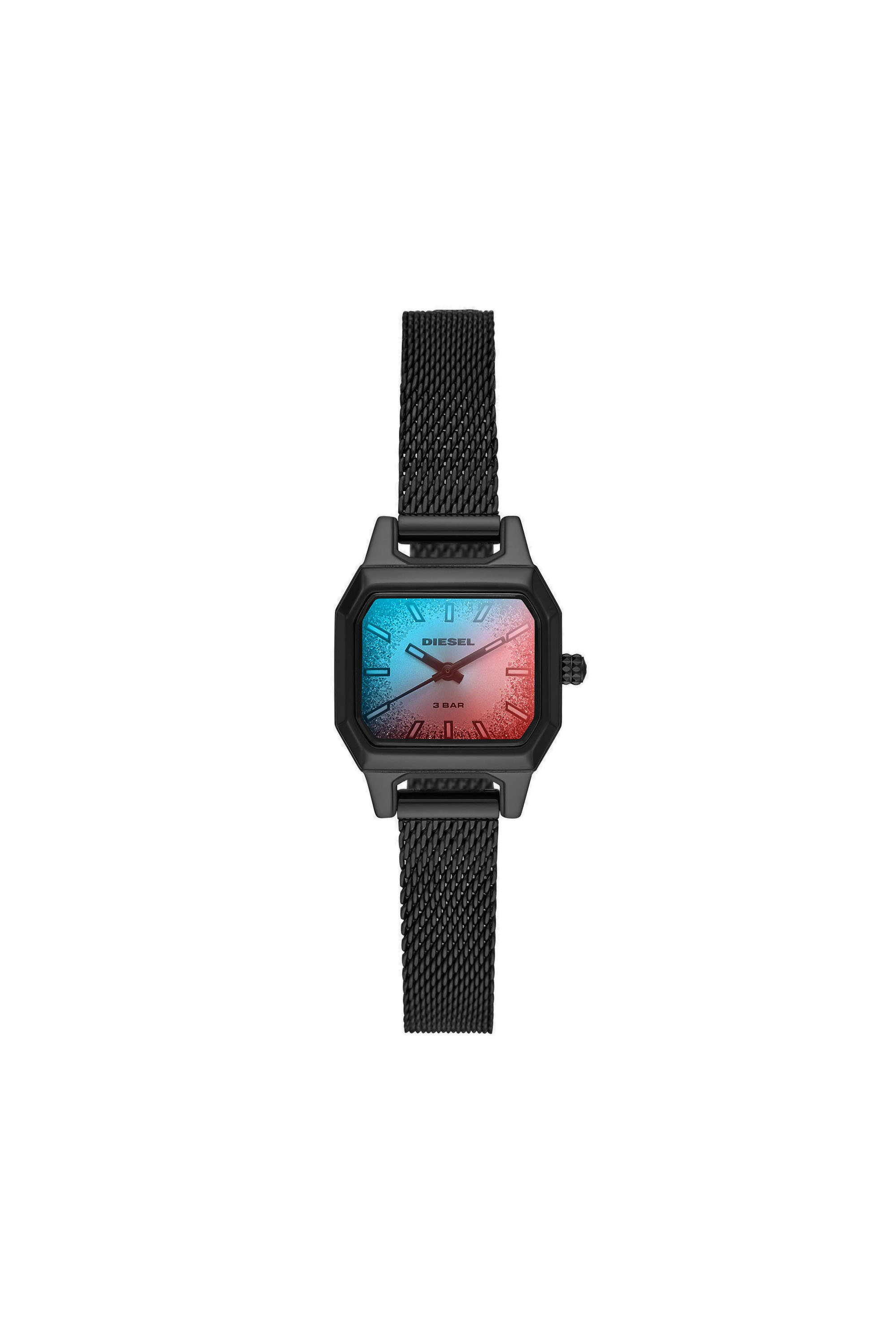 Diesel - DZ5594, Damen Callie-Dreizeigeruhr aus schwarzem Edelstahl in Schwarz - 1