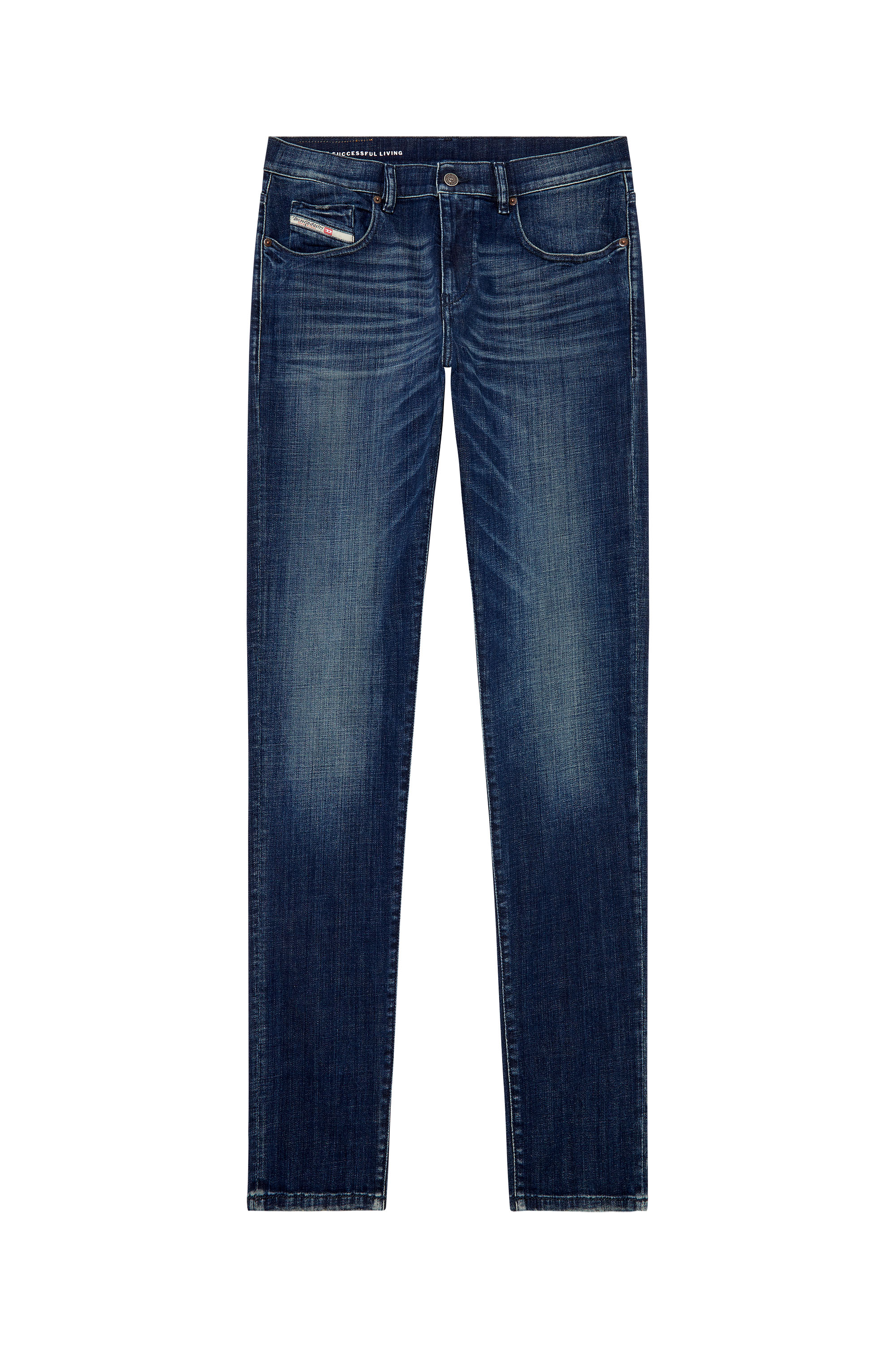 Diesel - Slim Jeans 2019 D-Strukt 09H35, Dunkelblau - Image 5