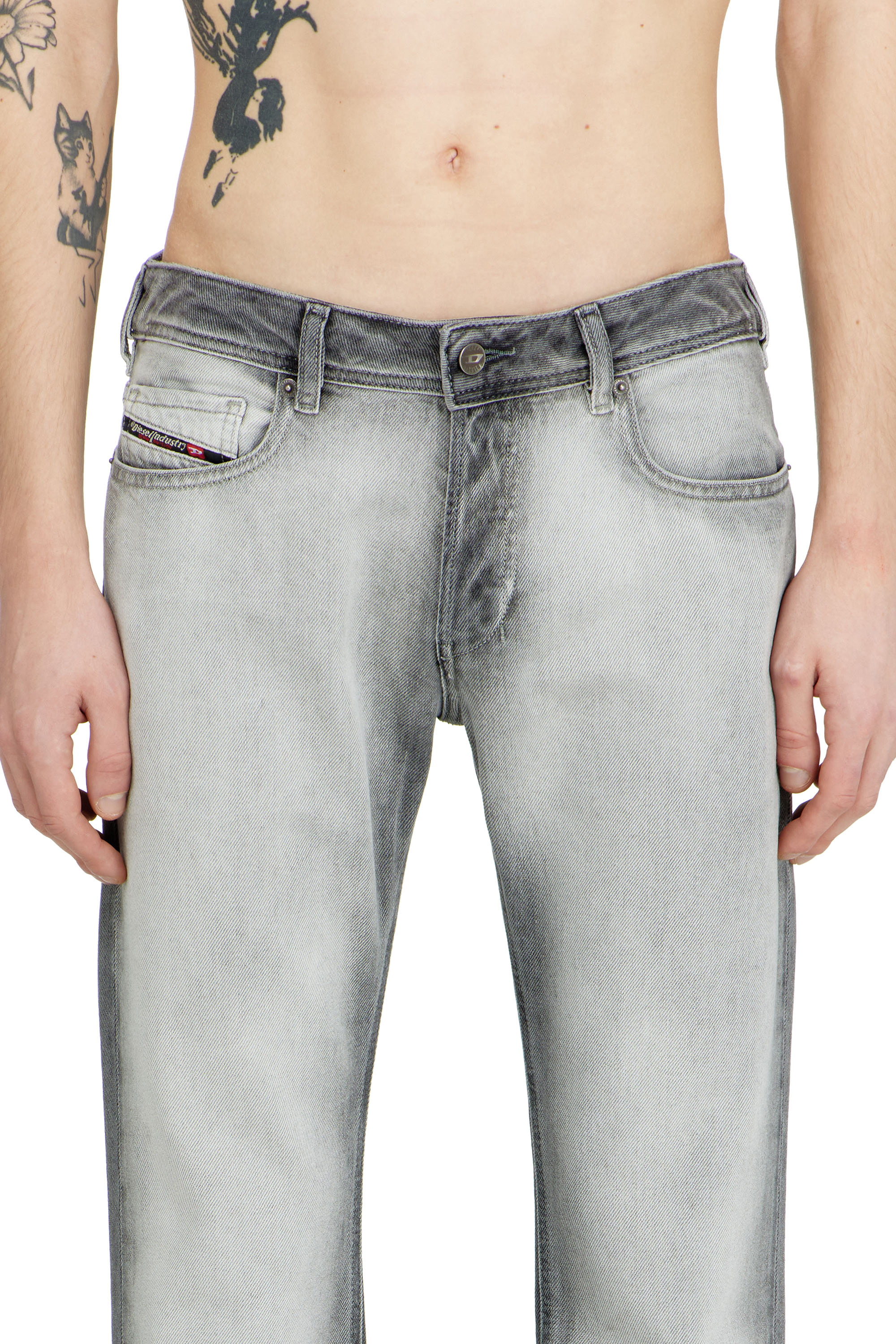 Diesel - Herren Bootcut Jeans 2007 Zatiny 09P28, Grau - 4