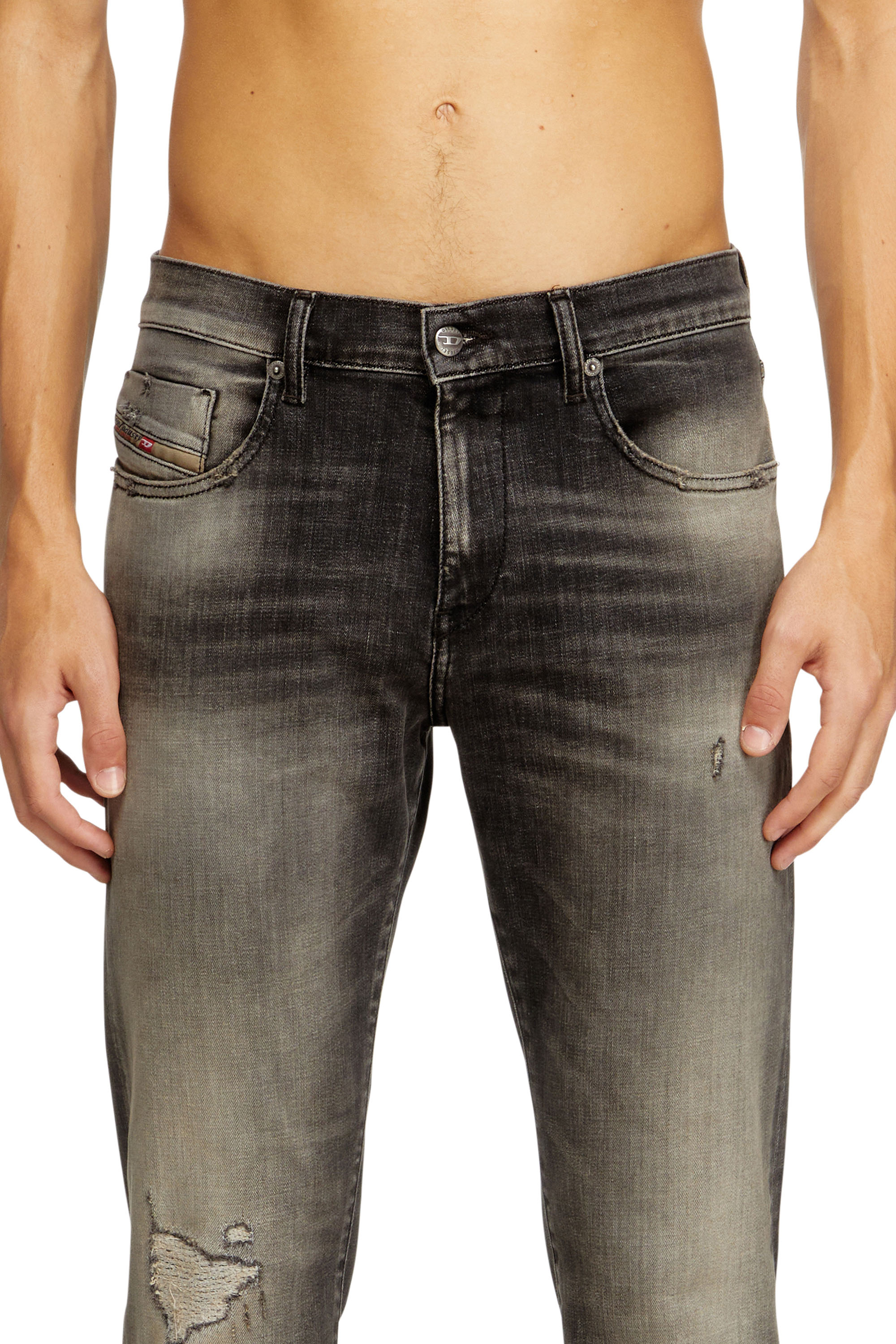 Diesel - Herren Slim Jeans 2019 D-Strukt 09N59, Grau - 5