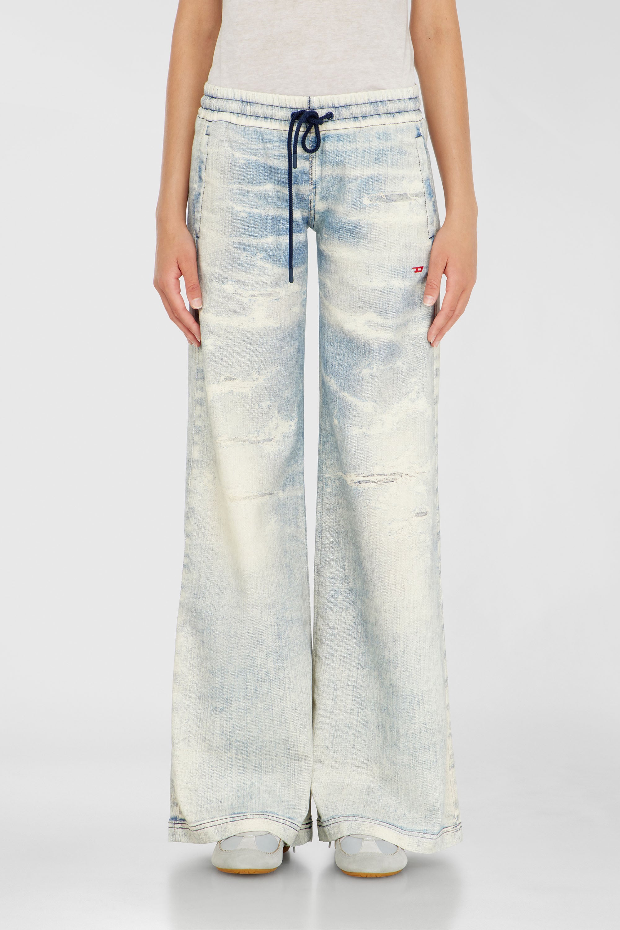 Diesel - Damen Relaxed 2078 D-Ainty Joggjeans&reg; 068XM, Hellblau - 2