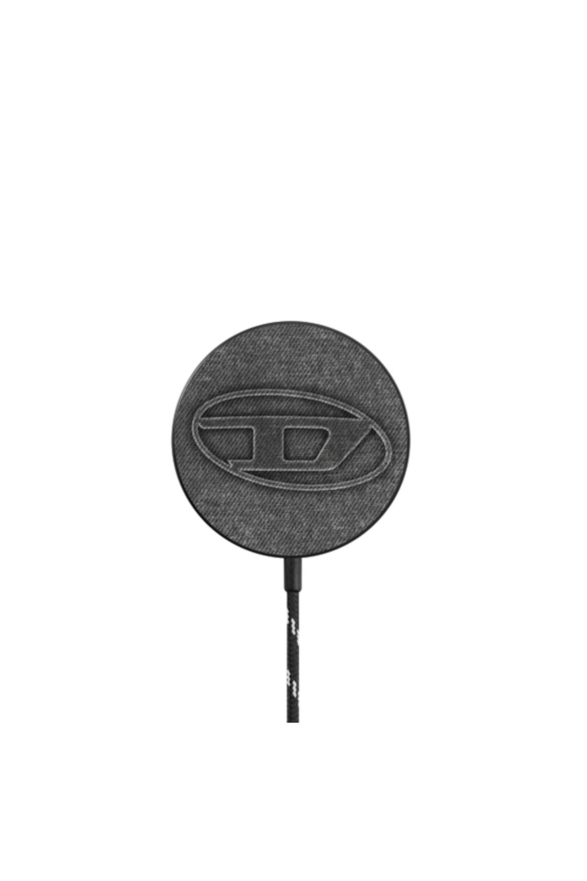 Diesel - 60621 CHARGER, Unisex's Oval D Magsafe Wireless Charger in Black - 1