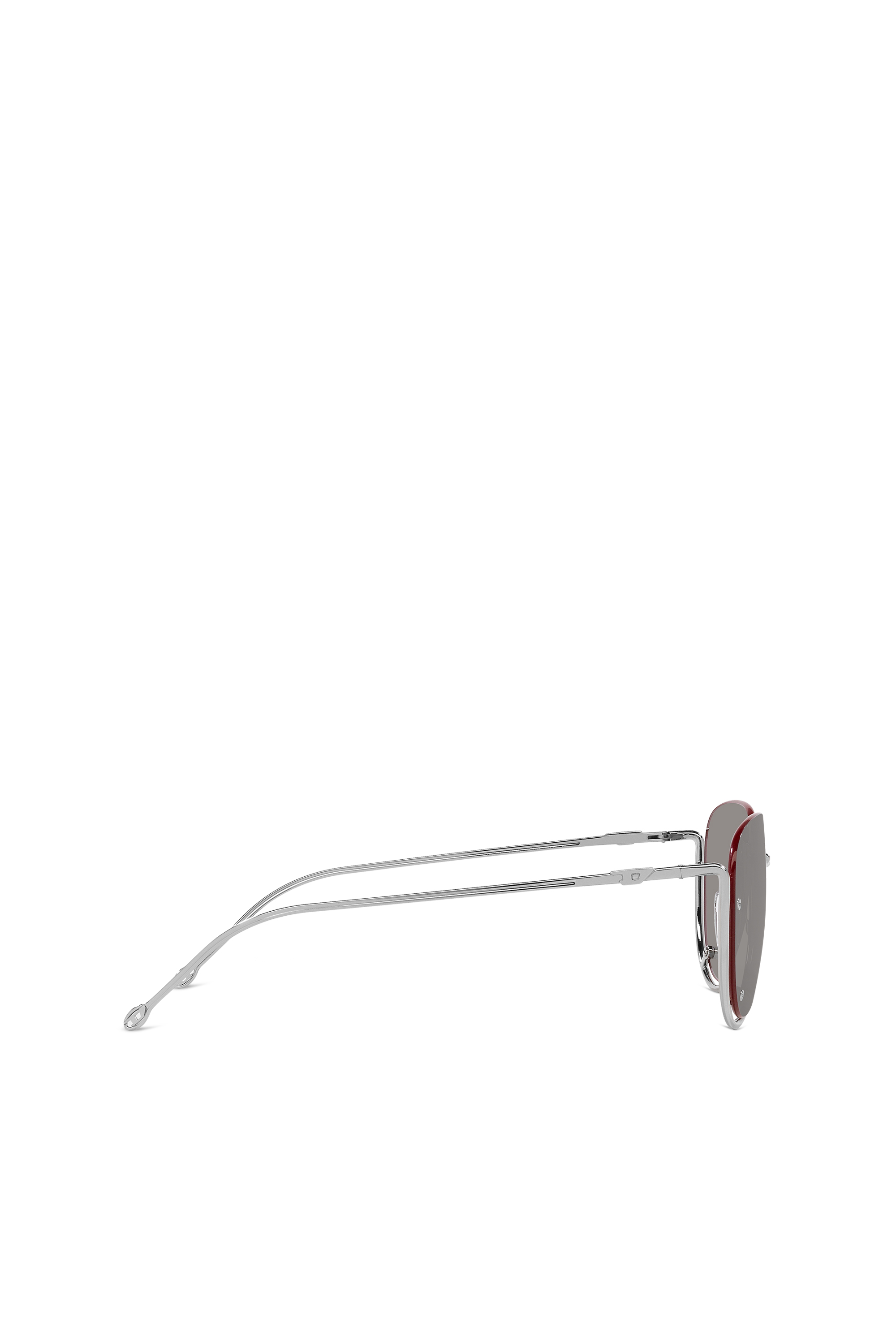 Diesel - 0DL1003, Unisex Brille in Pilotenform in Silber - 2