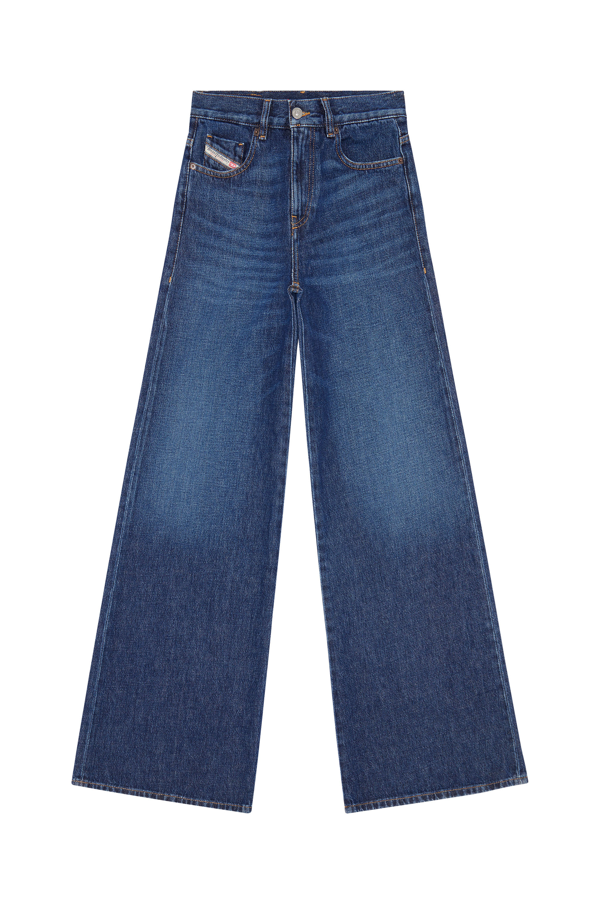 Diesel - Bootcut and Flare Jeans 1978 D-Akemi 09C03, Dunkelblau - Image 6