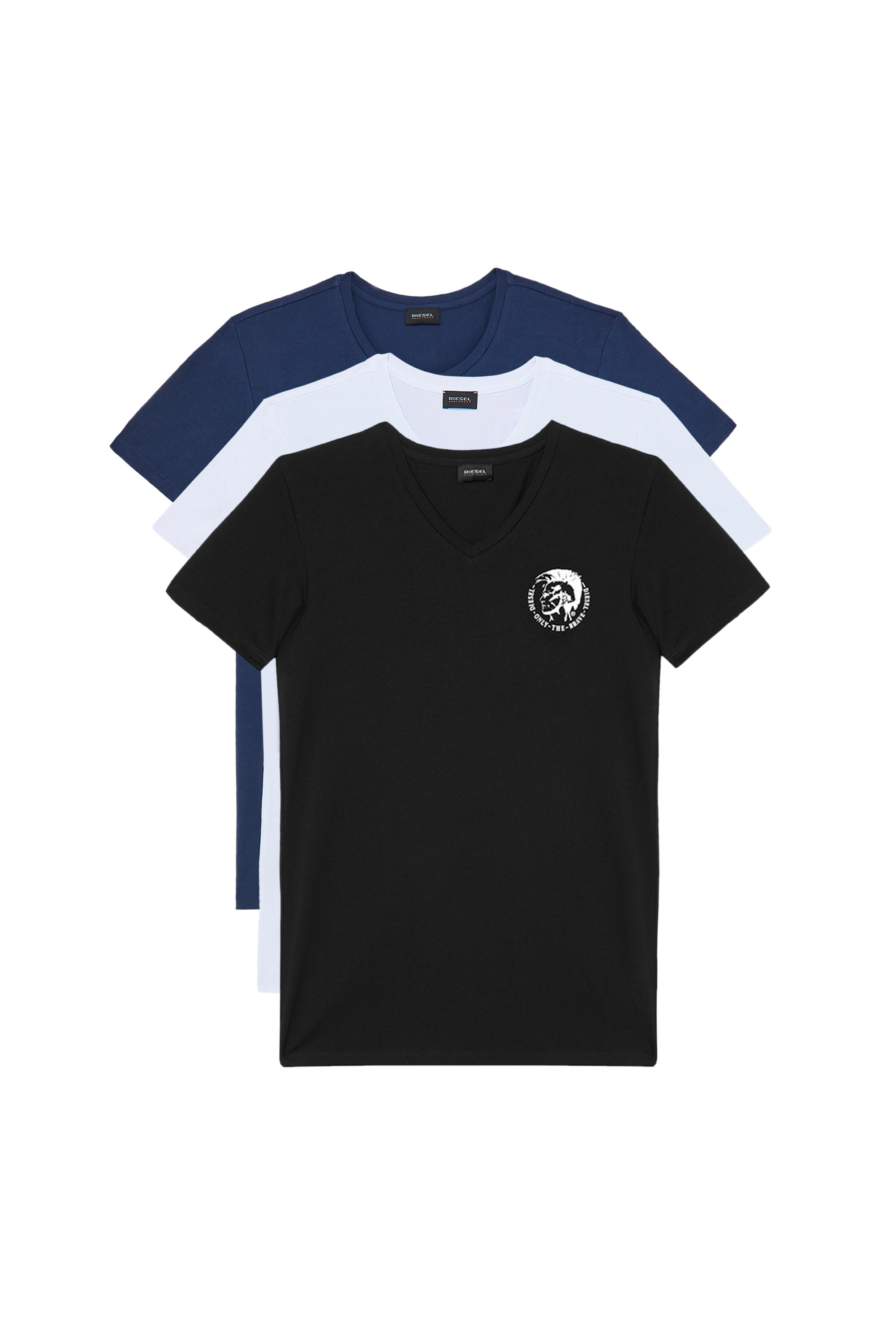 UMTEE-RANDALTHREEPAC, Schwarz/Blau - Oberteile