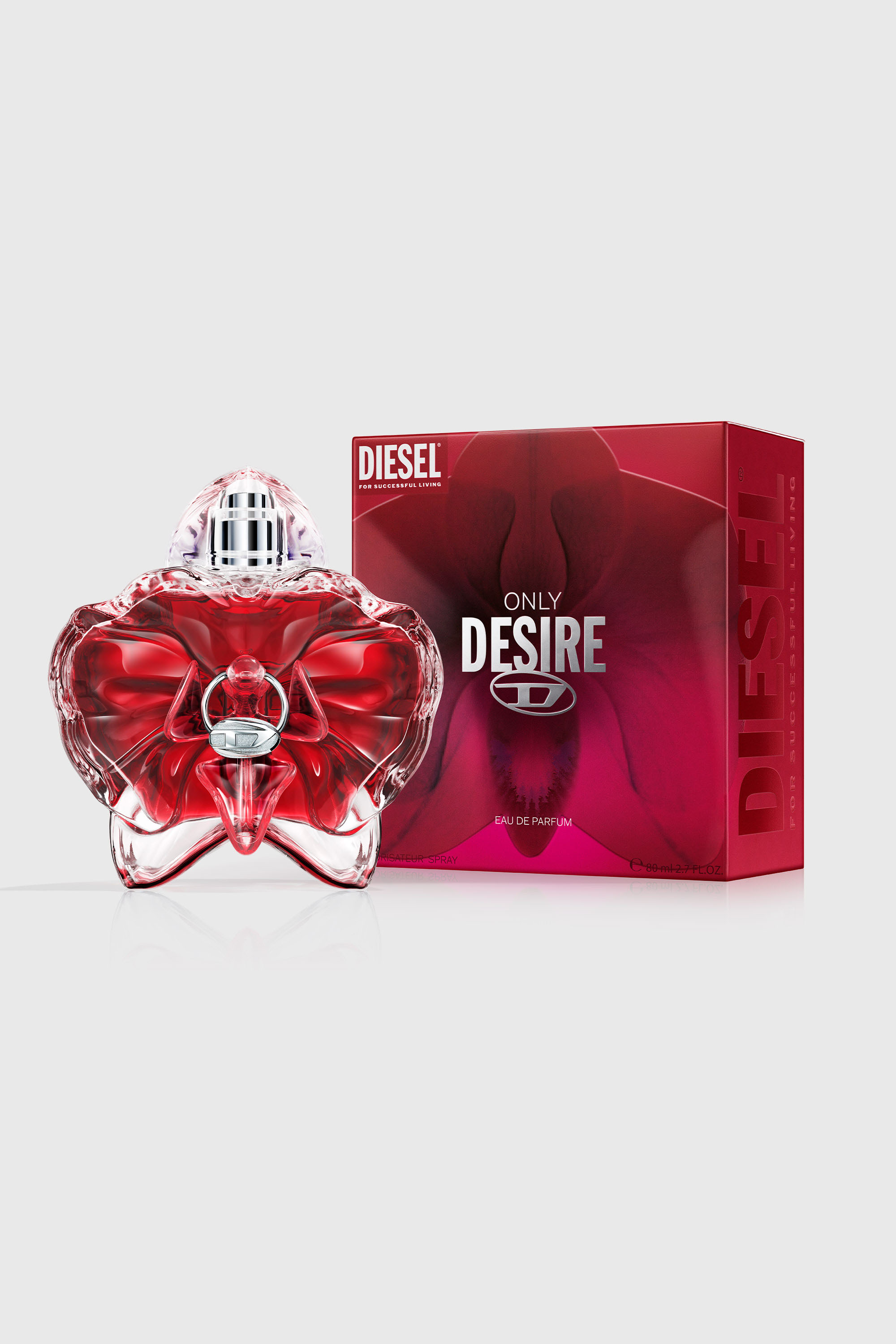 Diesel - DIESEL ONLY DESIRE EDP 80ML LF794400, Damen Only Desire 80ml, Eau De Parfum in Rot - 2