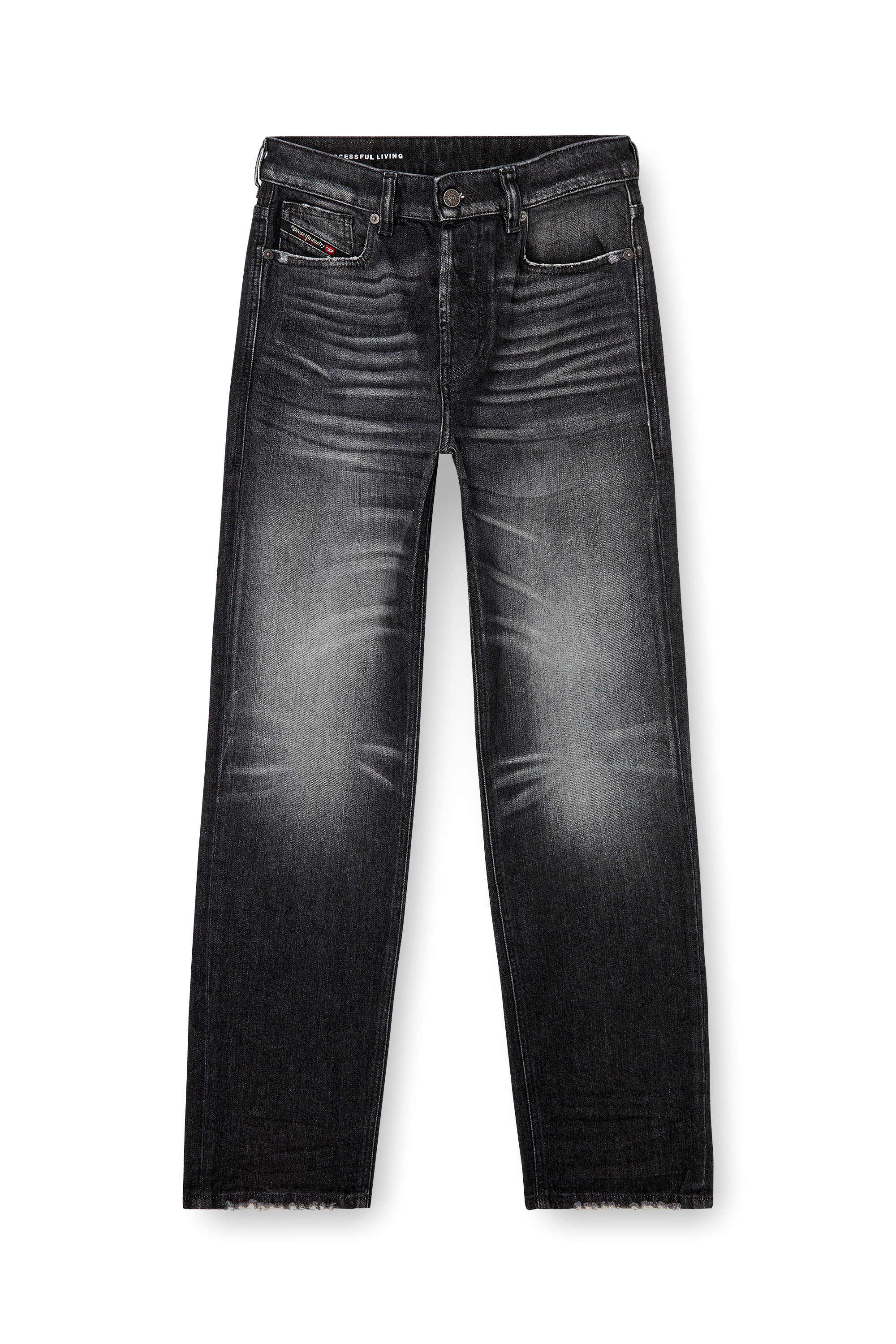 Diesel - Damen Regular Jeans 1988 D-Ark 09L50, Schwarz/Dunkelgrau - 3