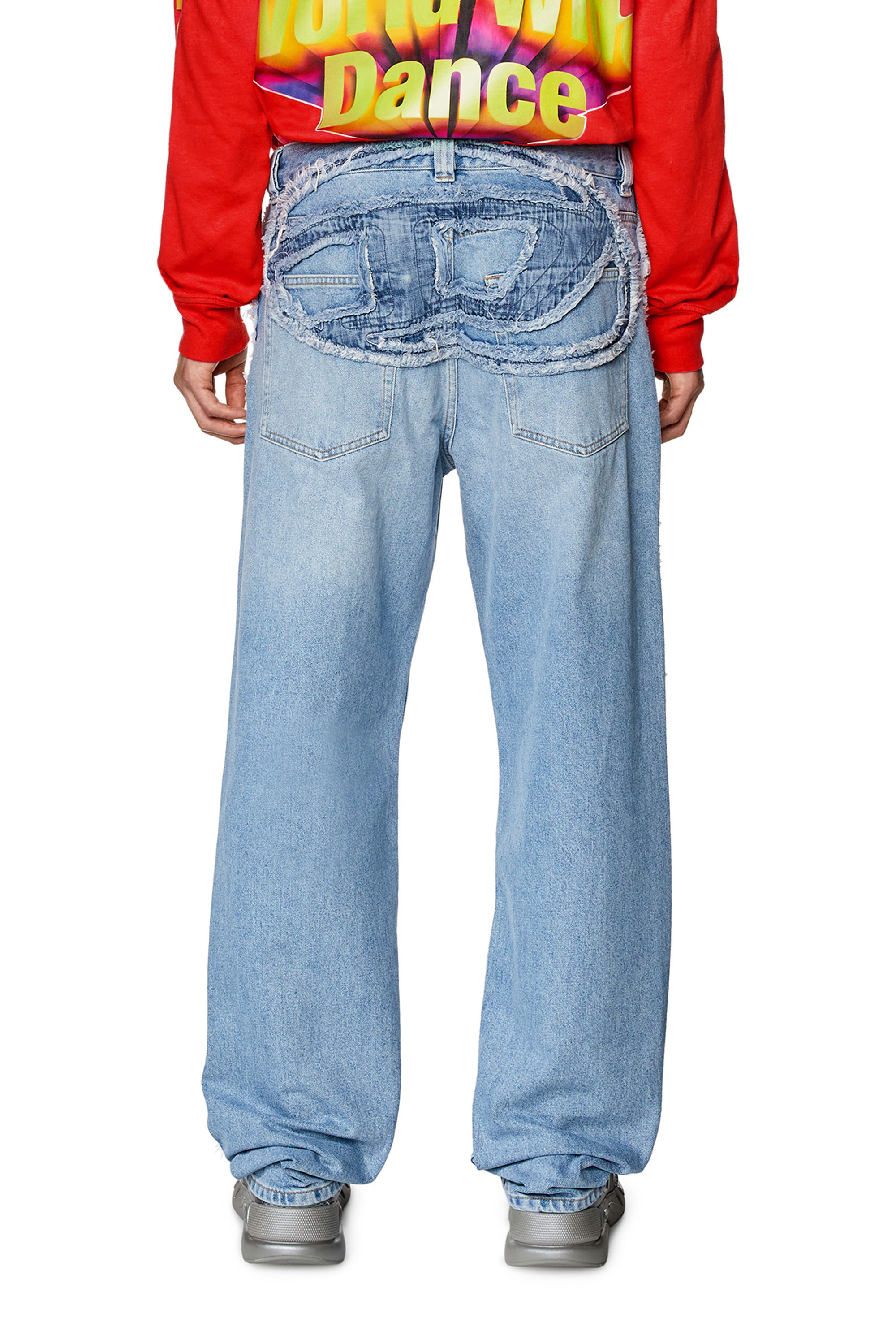 Diesel - 2010 D-Macs 0HLAC Straight Jeans, Hellblau - Image 2